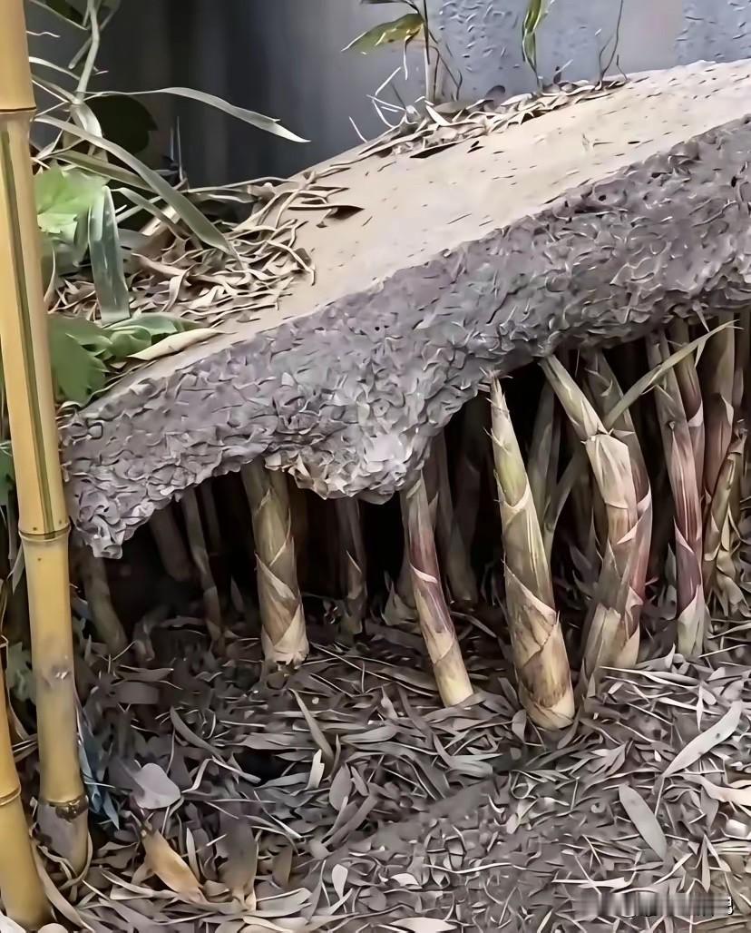 请用一个词语，形容一下这些笋子。