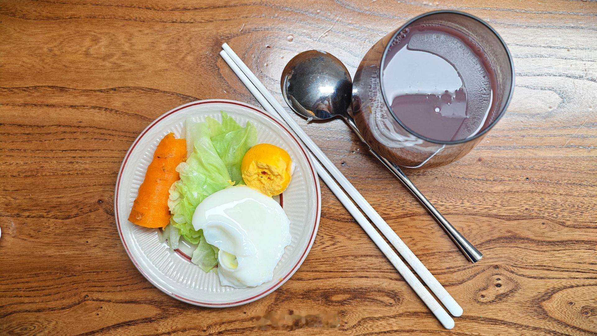 今日早餐。 ​​​