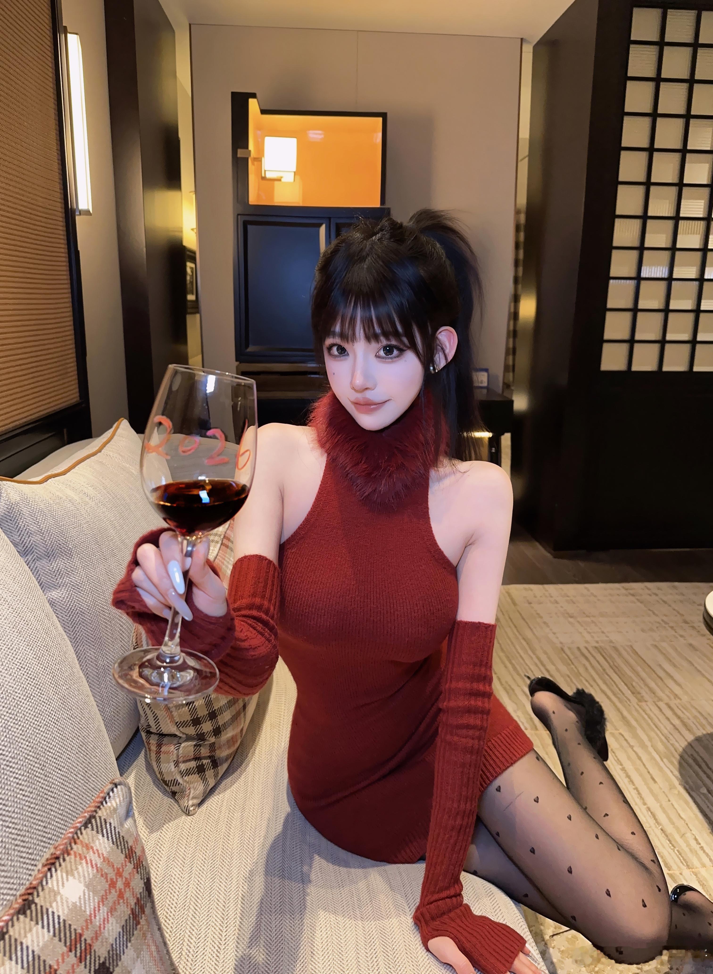 又不小心喝多了  和家人一起跨年了  2026你好呀！ 