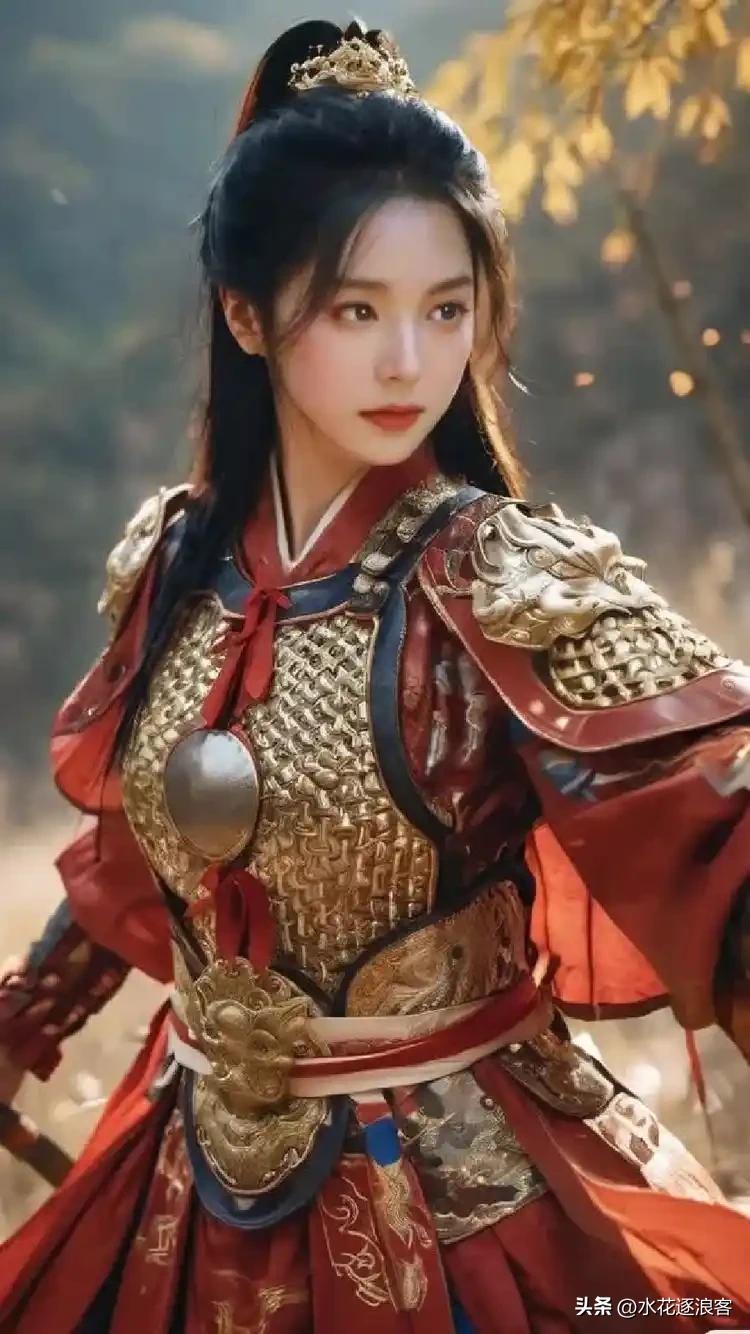 [送自己一朵花]《巾帼颂》[送自己一朵花]

谁赋红妆，笔走龙蛇，气贯九霄。[送