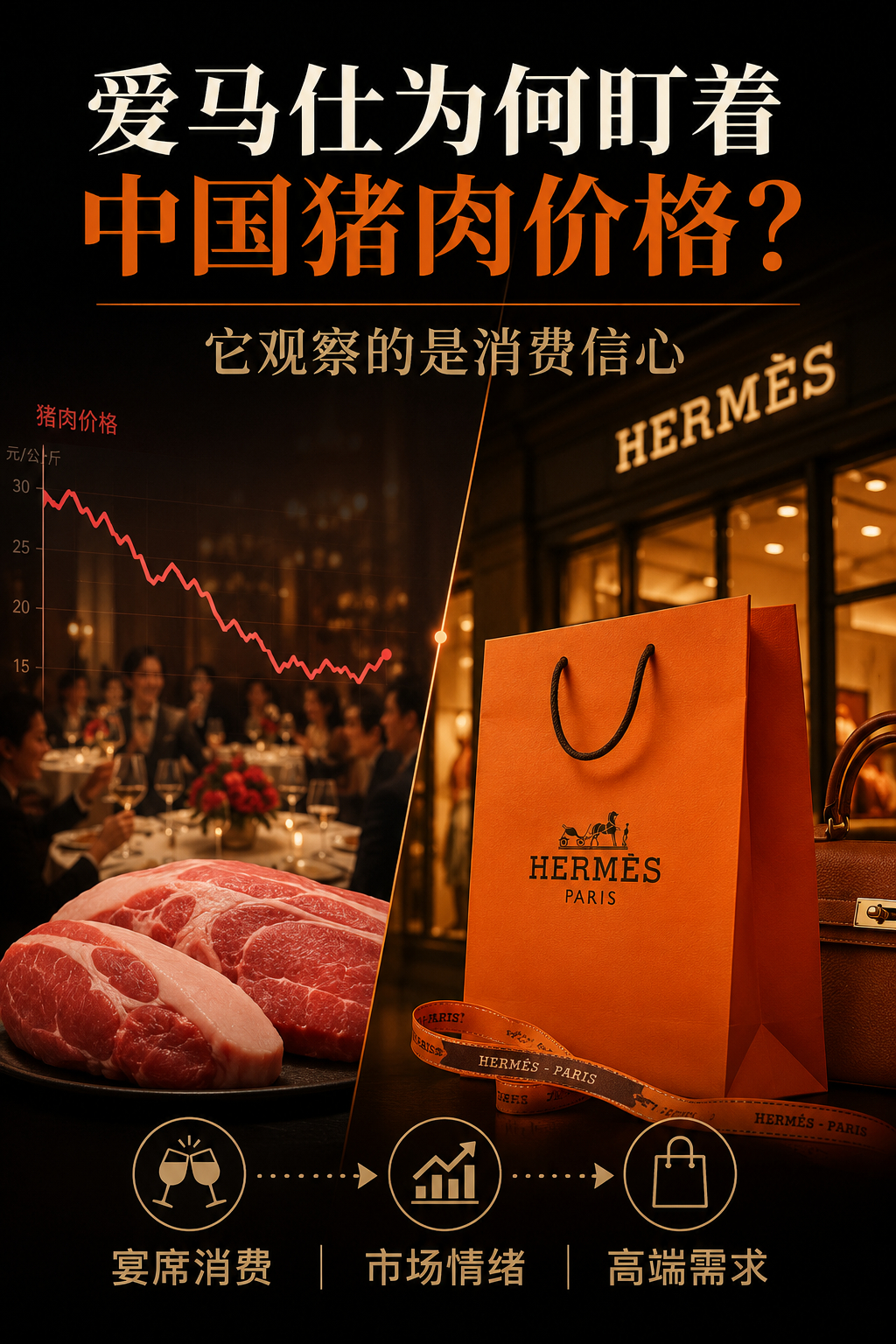 爱马仕掌门人：观察中国猪肉价格，判断奢侈品市场走势据彭博社等媒体报道，法国奢侈品
