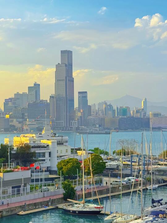 🇭🇰来香港一定要去的观景台，美哭我了！