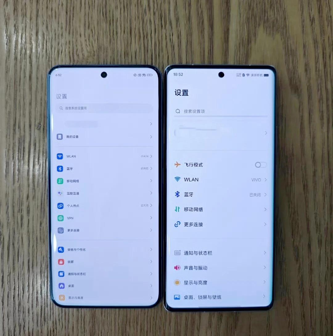 一张图带大家看清楚，为啥现在国产手机不喜欢用三星屏幕了

左边是用国产屏的手机，