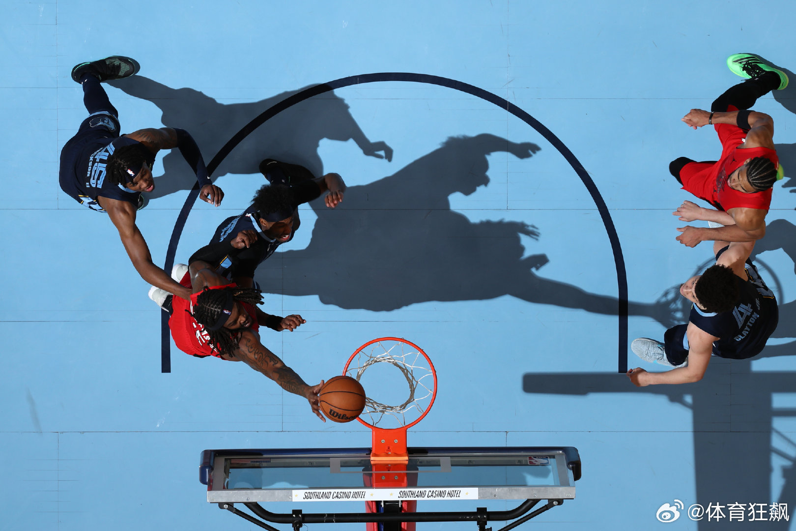 📷空中打击开拓者战胜灰熊开拓新征程波特兰开拓者  cr：波特兰开拓者 