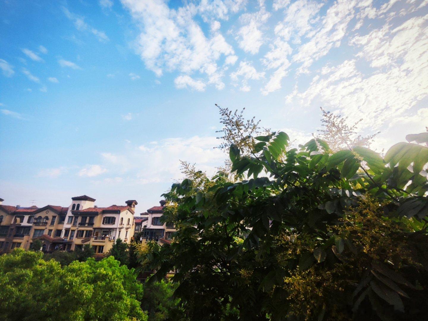 最美的天空 是初夏的早晨，蓝天白云……用眼睛寻找美丽江南天天拍江南手影好摄天下 
