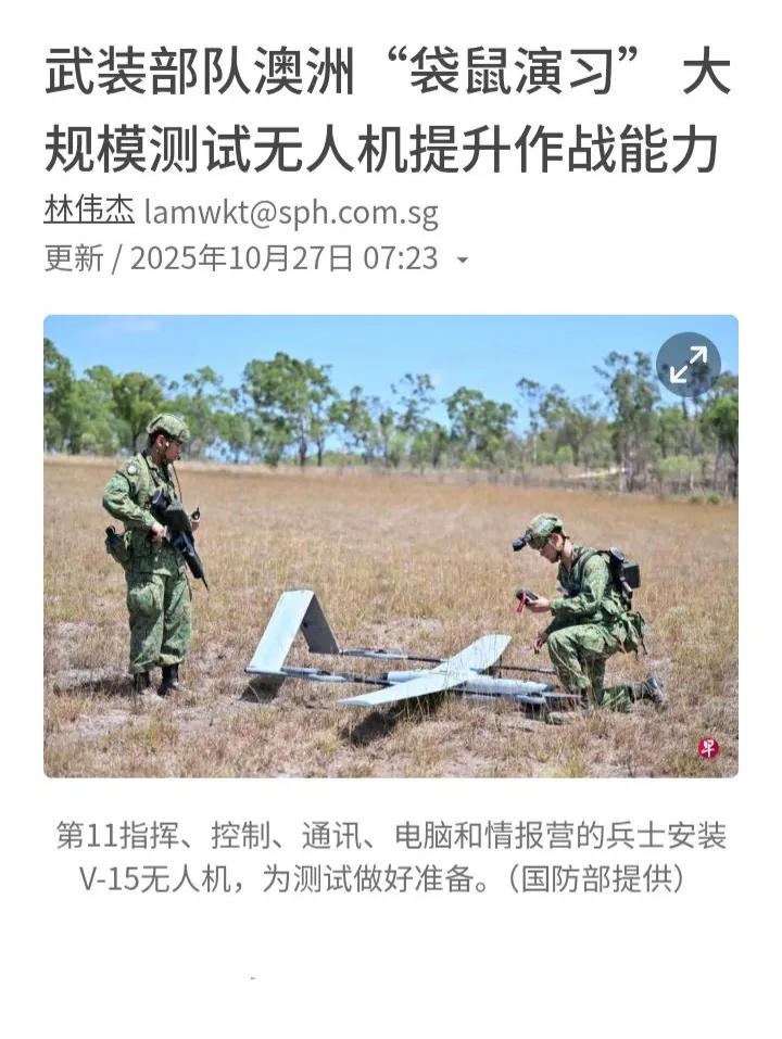 一向注重国家安全的新加坡政府，在使用西方的无人机，以及西方的人工智能系统都是“心
