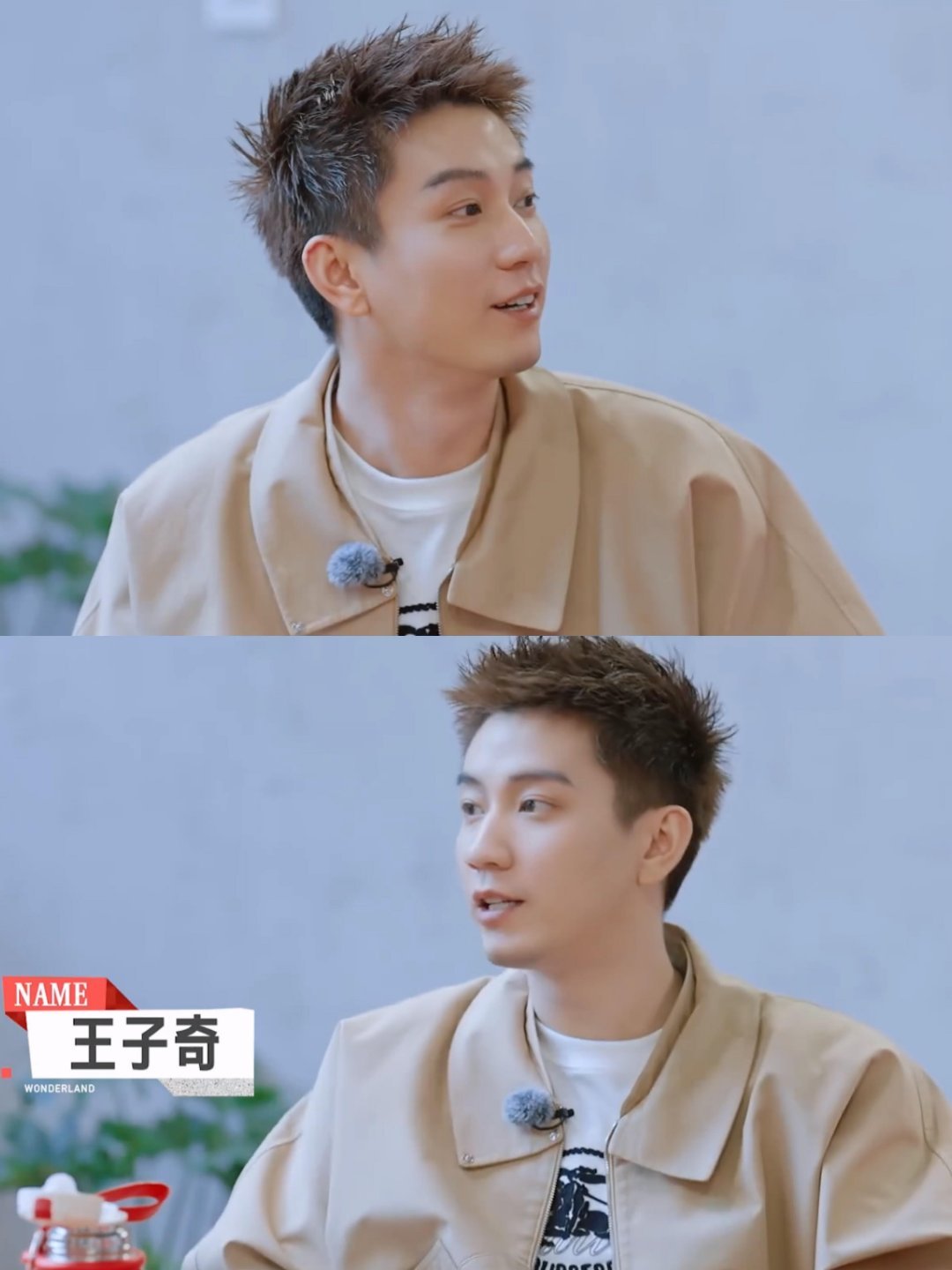 王子奇在综艺演上悬疑片了桃花坞衍生作品变身悬疑大片，氛围感直接拉满！王子奇切换状