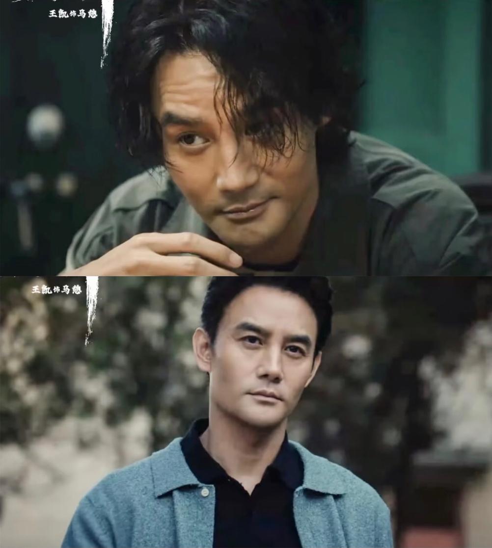 能看出来这个一头乱糟糟长发的他是谁吗？
销声匿迹多时的他，
终于带着央视的大剧杀