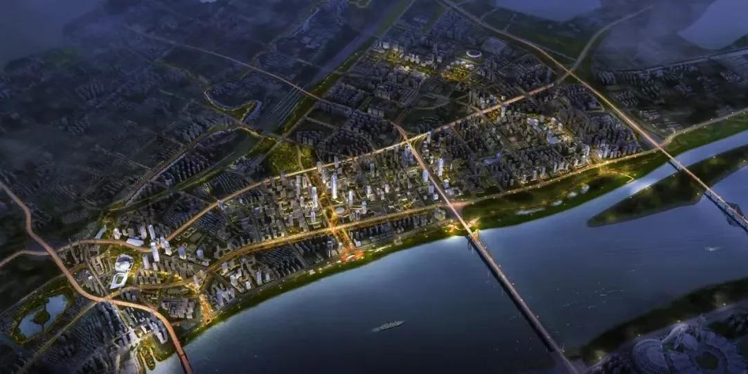《白沙滨江产城融合片城市更新单元实施方案》方案效果图