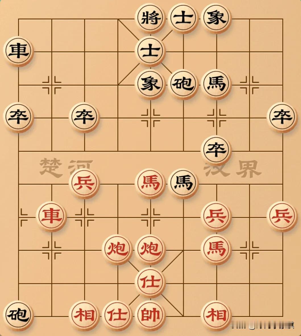 感觉红棋随便走都是好棋！这种局面寻找最佳招法确实有点难度，特别是习惯随手棋的朋友