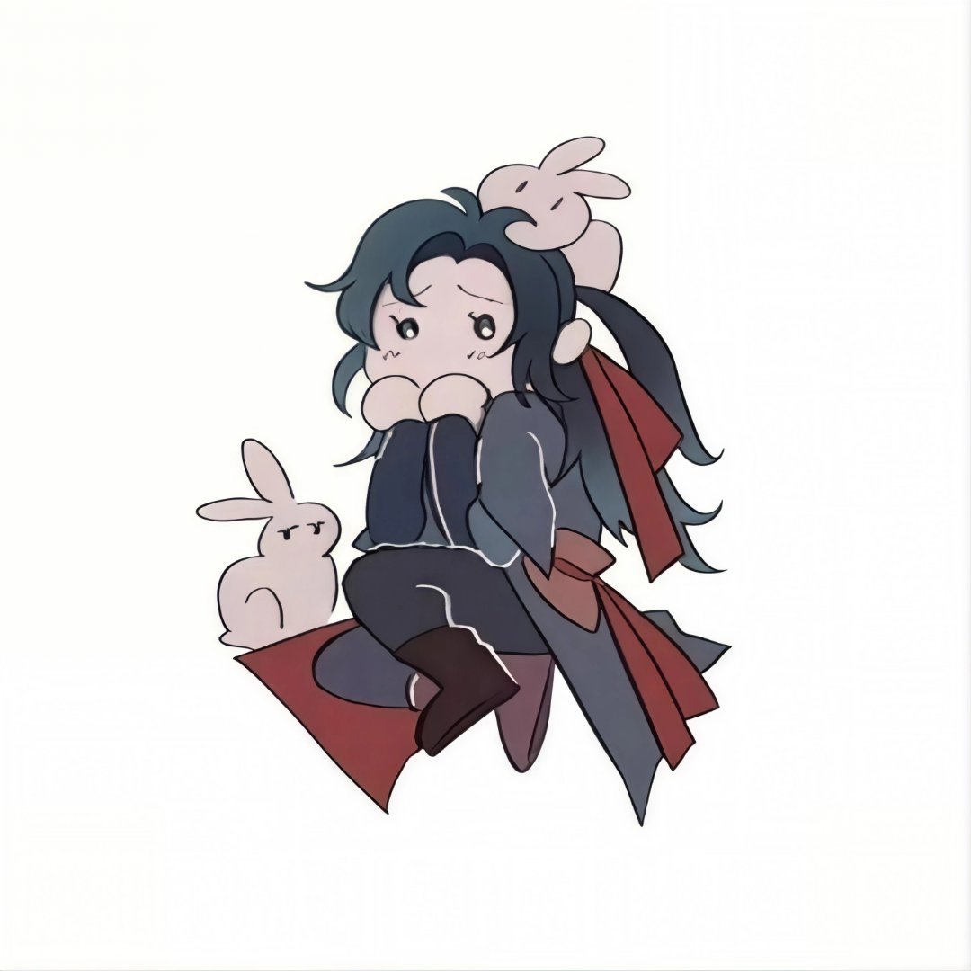 羡羡就是个大萌娃！画师x:eenesuu魔道祖师忘羡