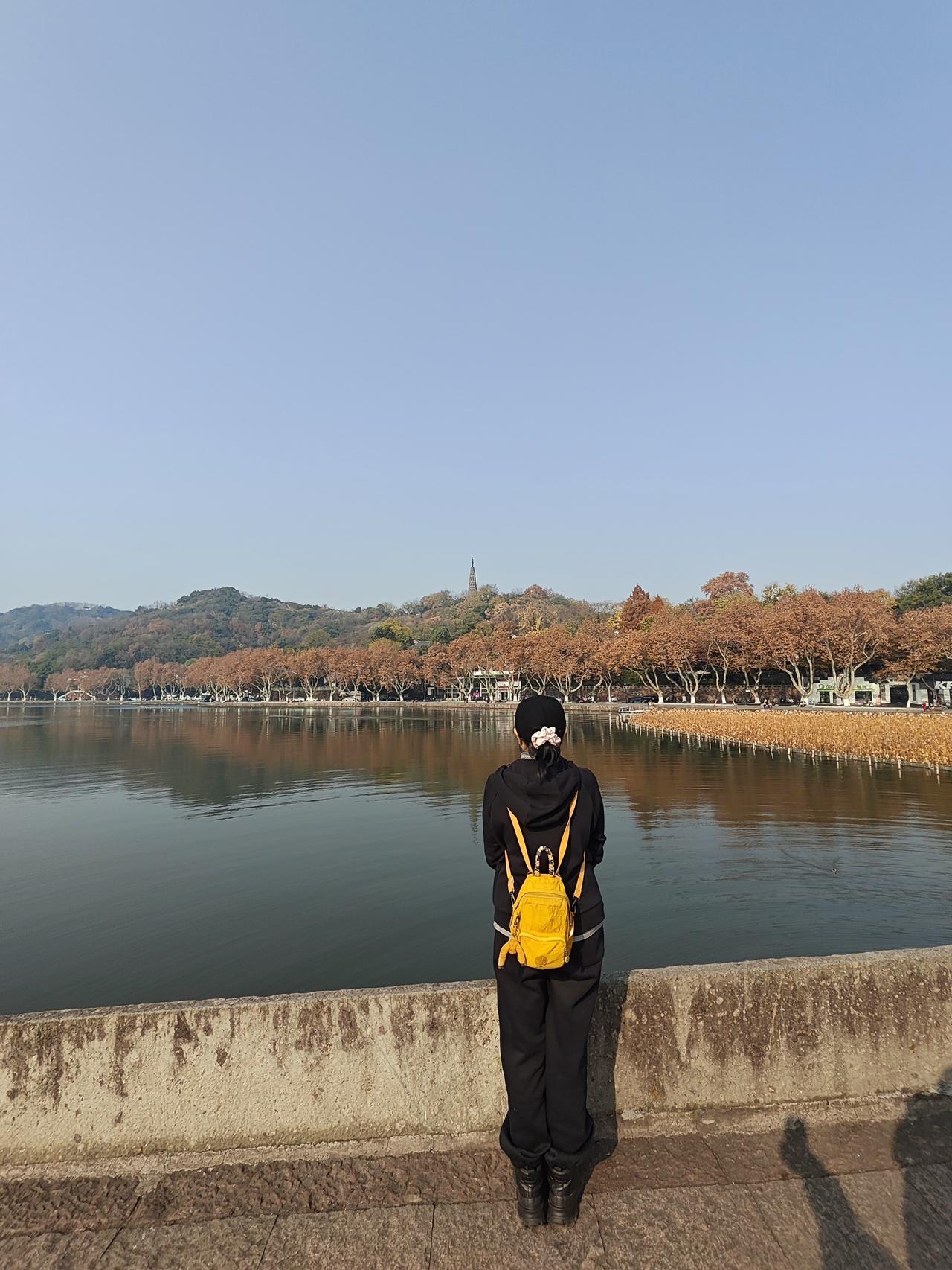 冬天来杭州西湖断桥，是一种别样的旅游体验。人们可以沿着断桥漫步，欣赏着周围的美景