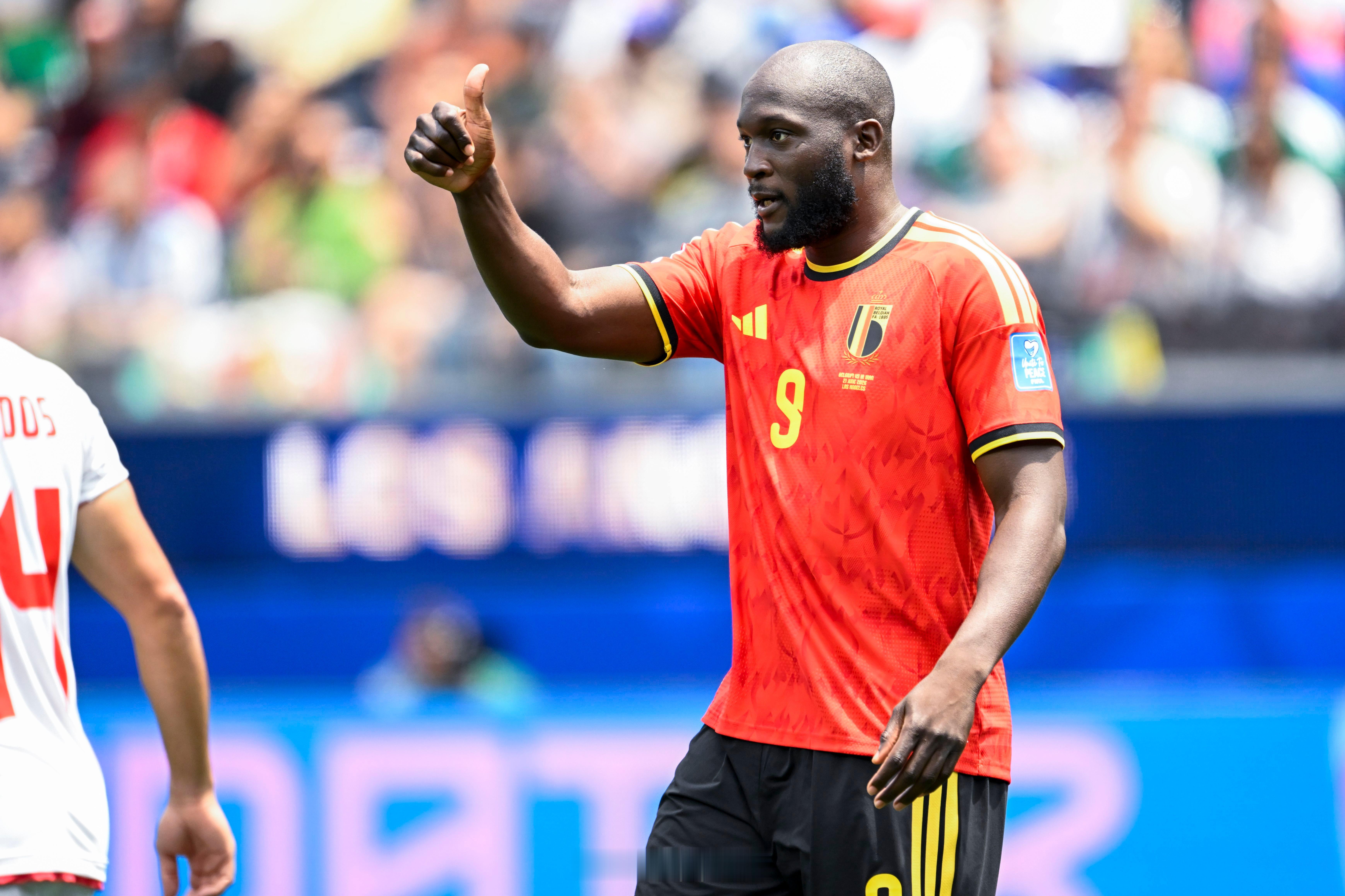 6月22日讯 2026年世界杯G组次轮，比利时0-0战平伊朗。33岁卢卡库此役首