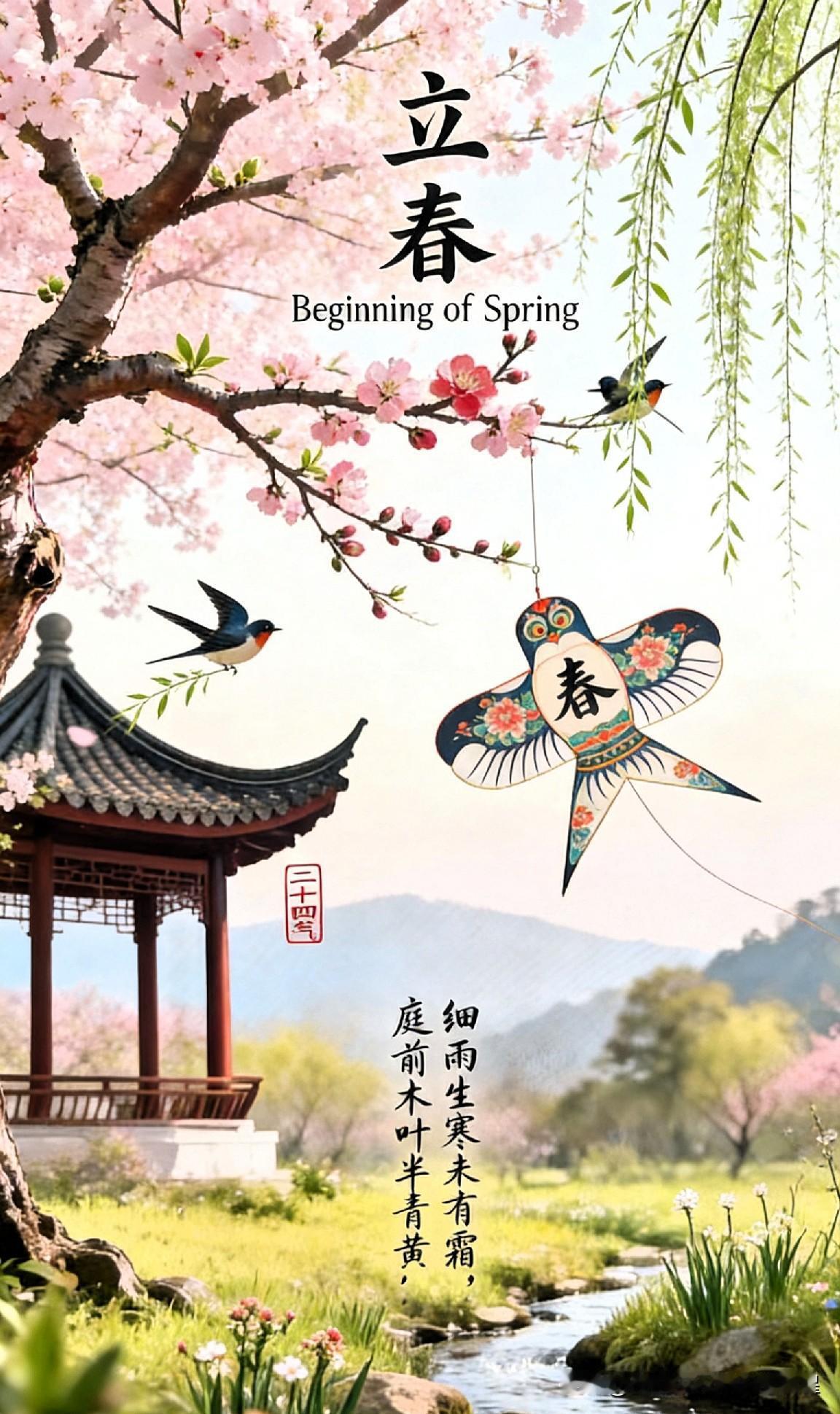 立春六九头，
到底啥兆头。

如果你能在2月4号立春之前。

2月4日立春，恰逢