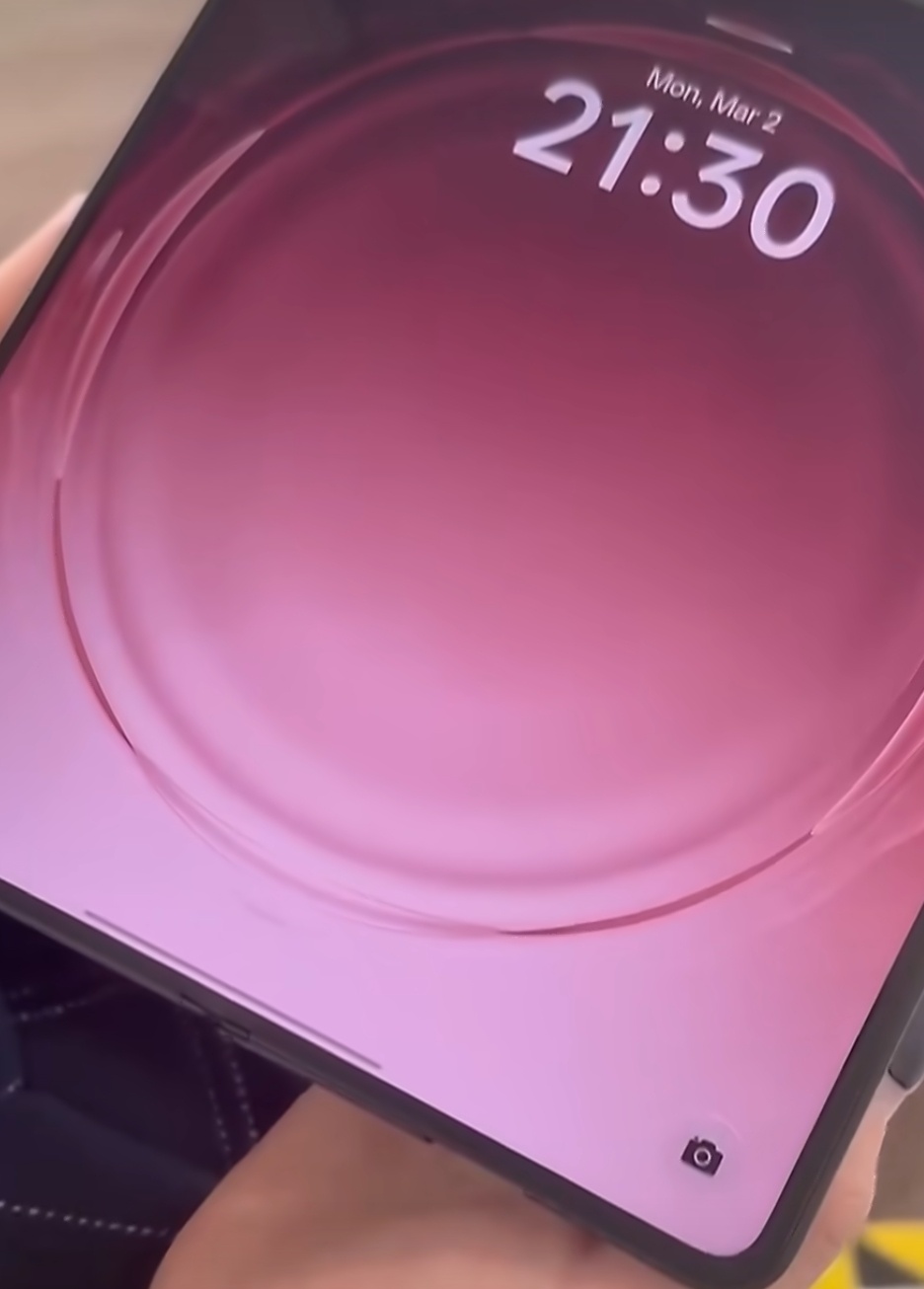 OPPO Find N6的内屏折痕控制得真是太好了！ 