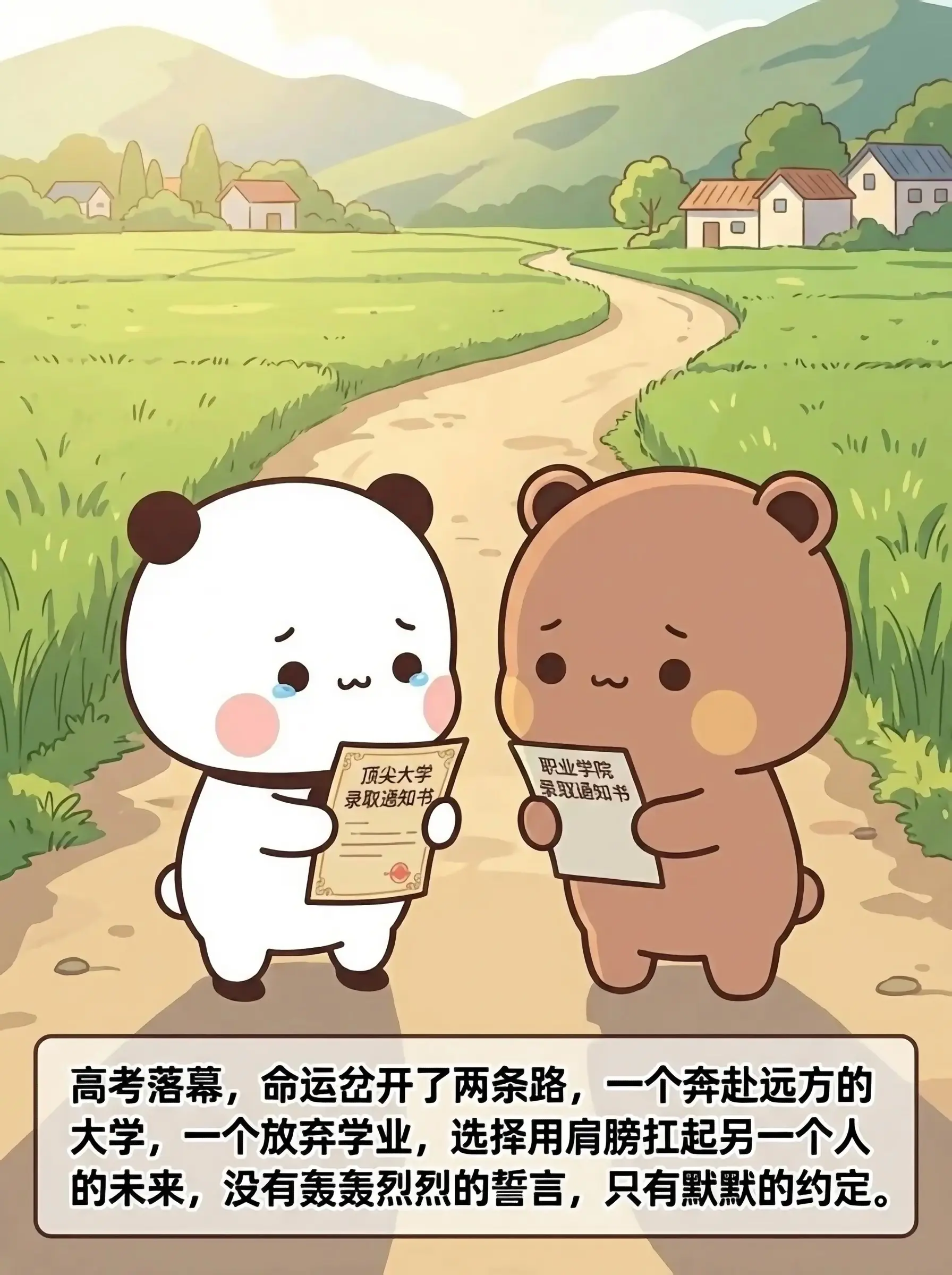 高考分道扬镳，一南一北四年，我们没有走散。