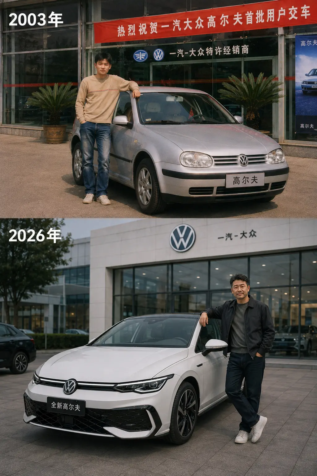 那个“小高”到底哪里好？小伙2003年入手高尔夫4，迷恋20多年，如今...