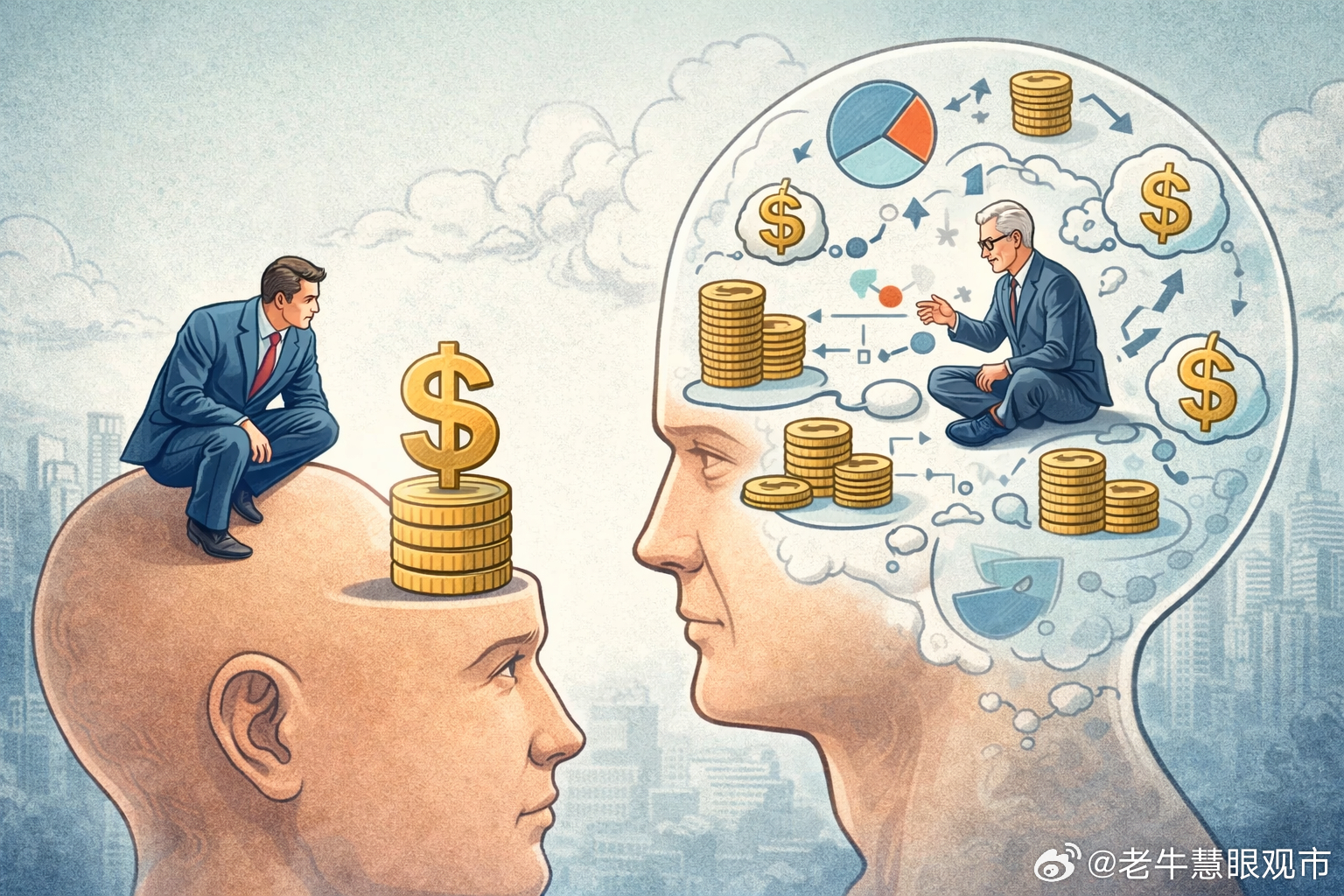 老牛的子夜沉思 顶级投资者真正拉开差距的地方，在于他们永远多想一层投资这件事，很