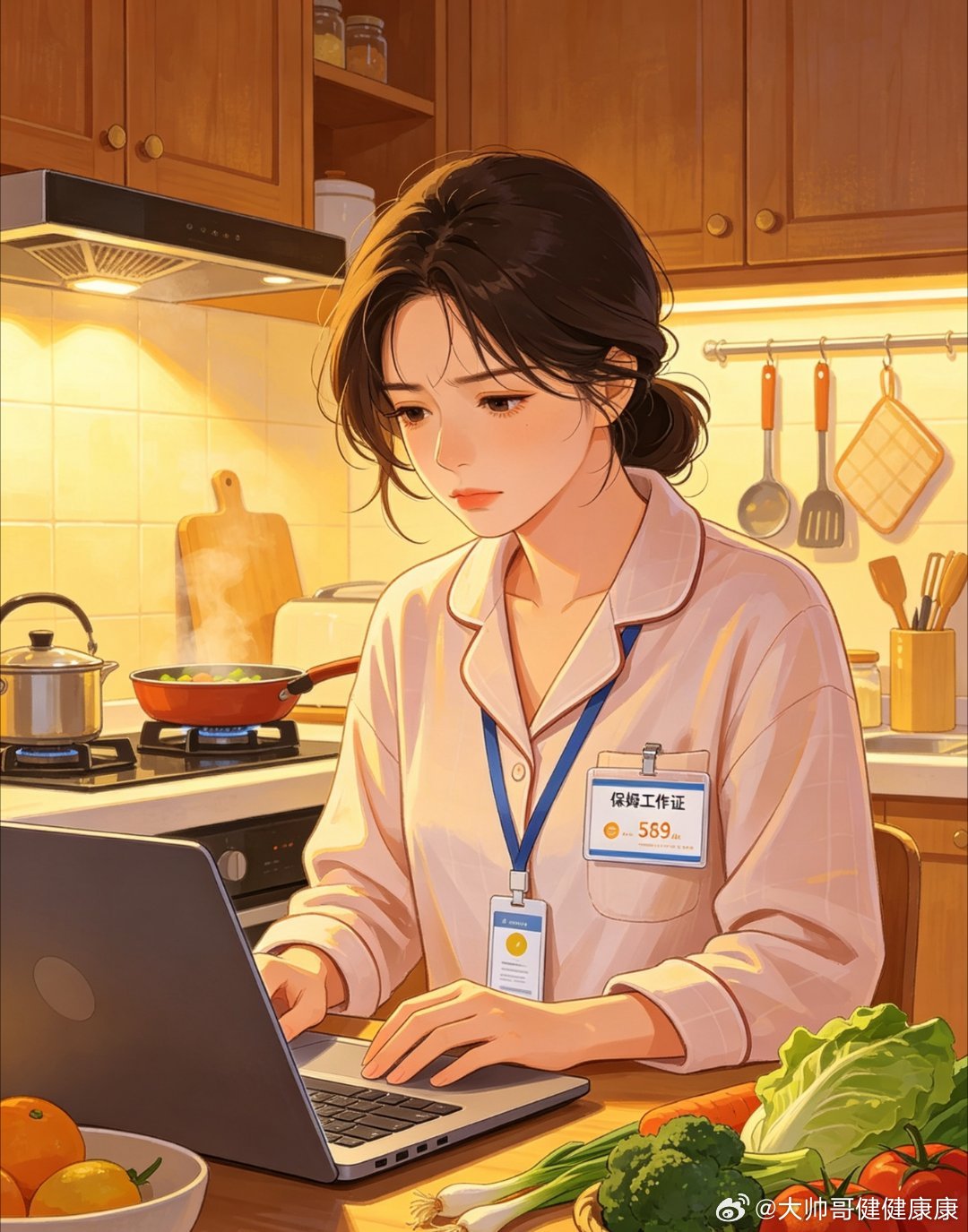 搞笑离婚不离家被返聘当保姆了拿着离婚证，干着全职保姆活从前为爱无偿付出，没人珍惜