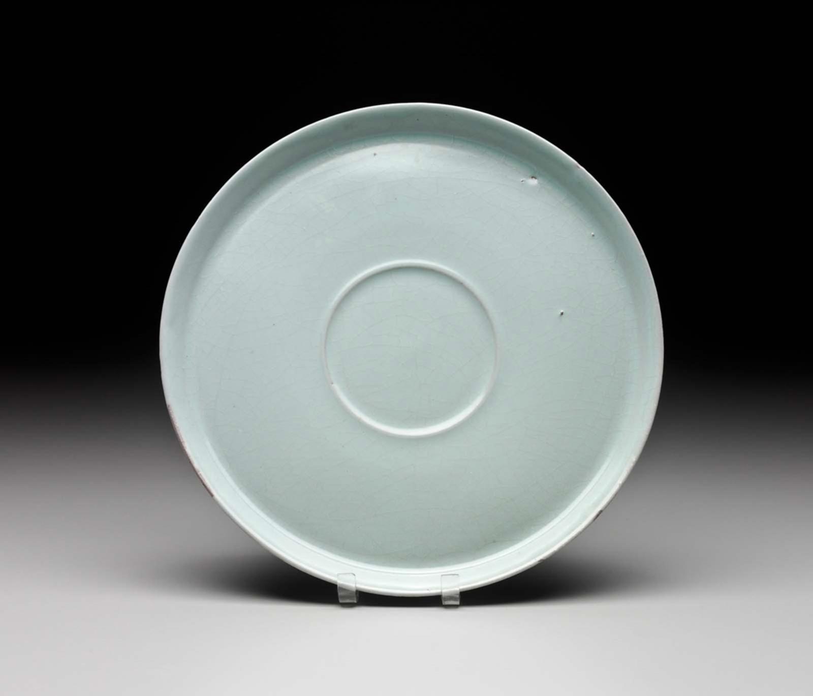 美国波士顿美术馆藏北宋汝窑盏托 