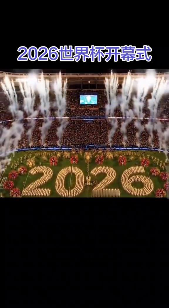 2026世界杯开幕式。