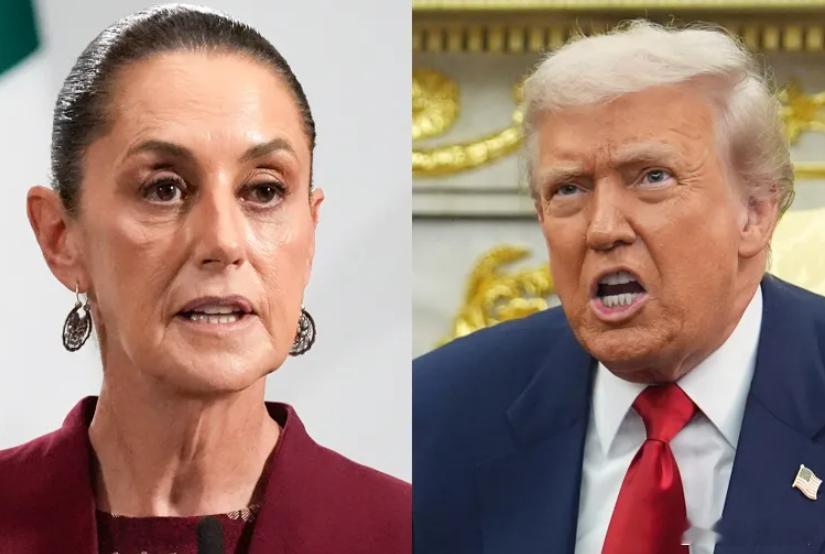 【特朗普“派美军打击贩毒集团”遭怼，辛鲍姆：合作方式由谁定义？】墨西哥城的天空一