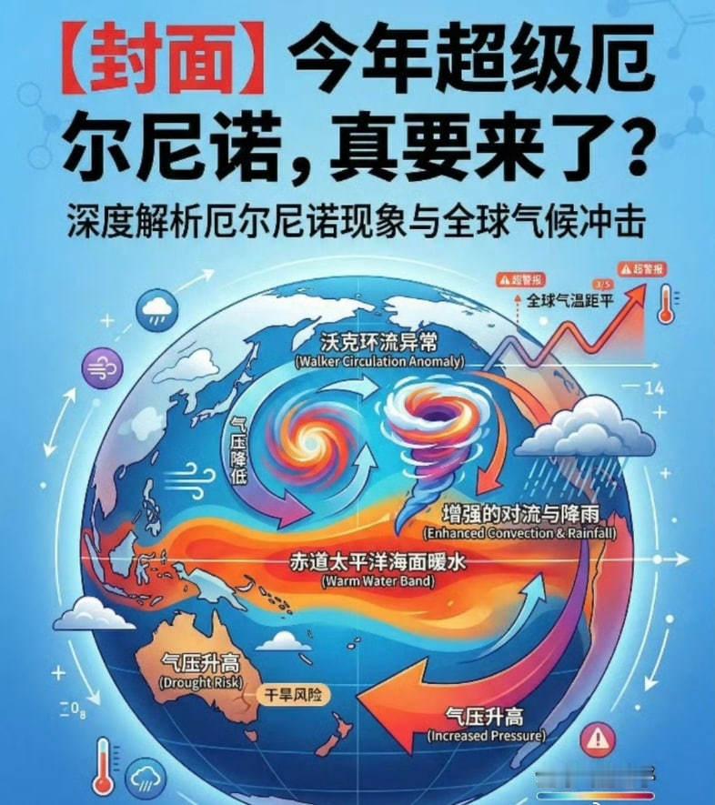 超强厄尔尼诺真要来了出门通勤太煎熬，超强厄尔尼诺制造极端天气来回折腾。南方暴雨堵
