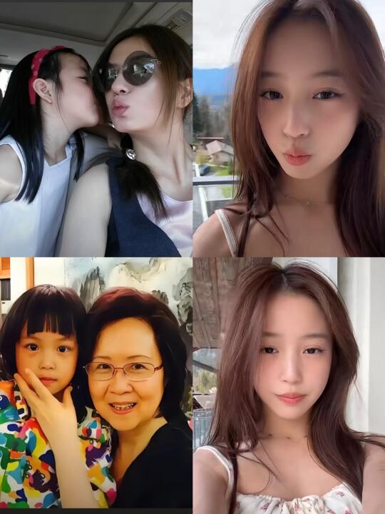 15岁小四月近照❗瑞士留学颜值大变样...