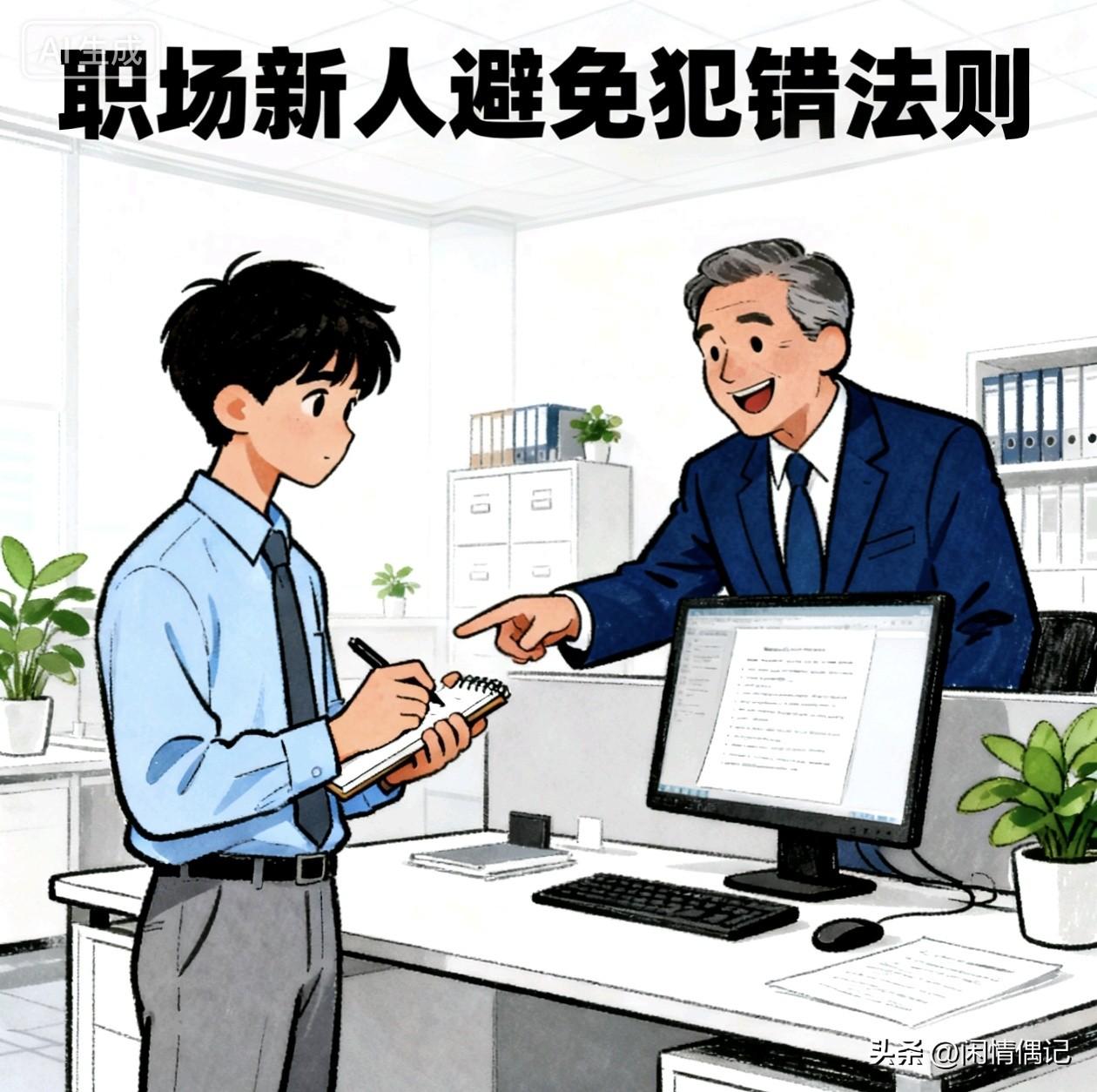 这6条“避坑指南”，真心建议你记下来。

1. 别急着表现，先搞清楚规则
新人总