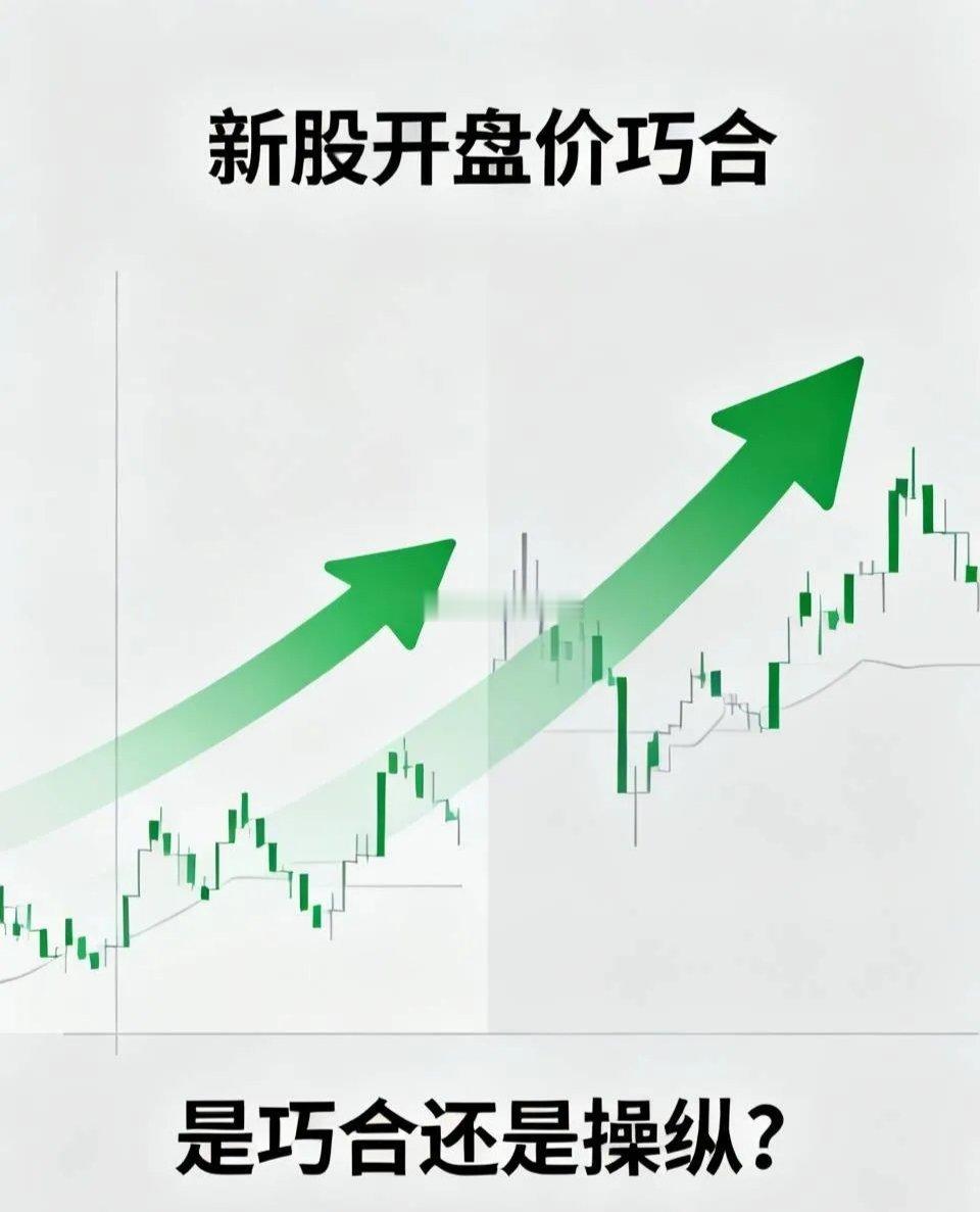 两只新股一前一后，昨天上的开盘价1100元，今天上的开盘价也是1100元，这是巧