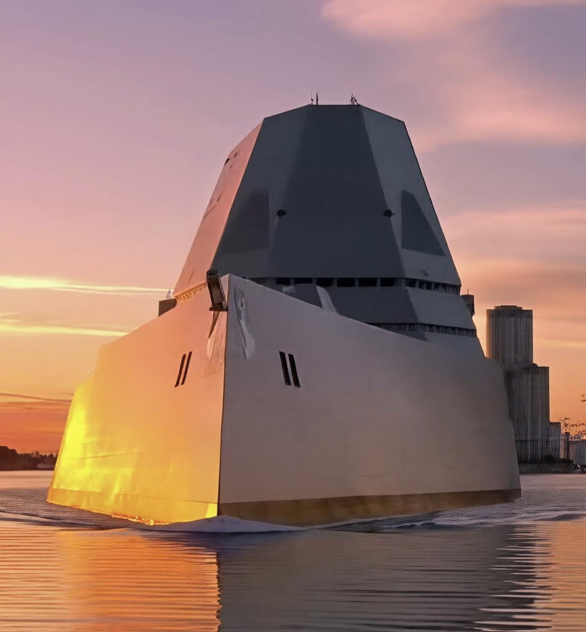 笑死，美军这是捅了火神窝了吧？一个多月烧三回了！前两天晚上，那艘贵的离谱的隐形驱