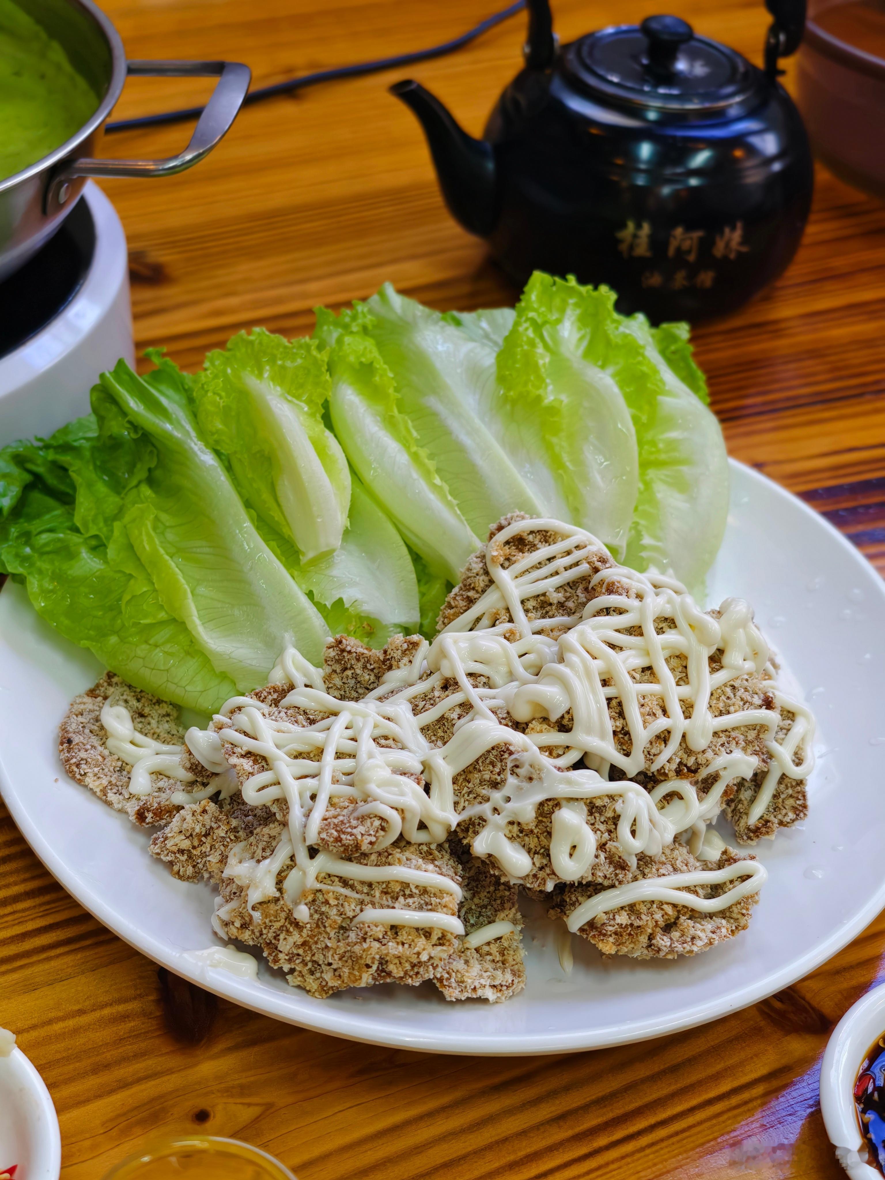 油茶汤锅第一次试，真的好喝，不用煮东西就能饱🍵去广西一定要吃！！推荐！还有叁咖