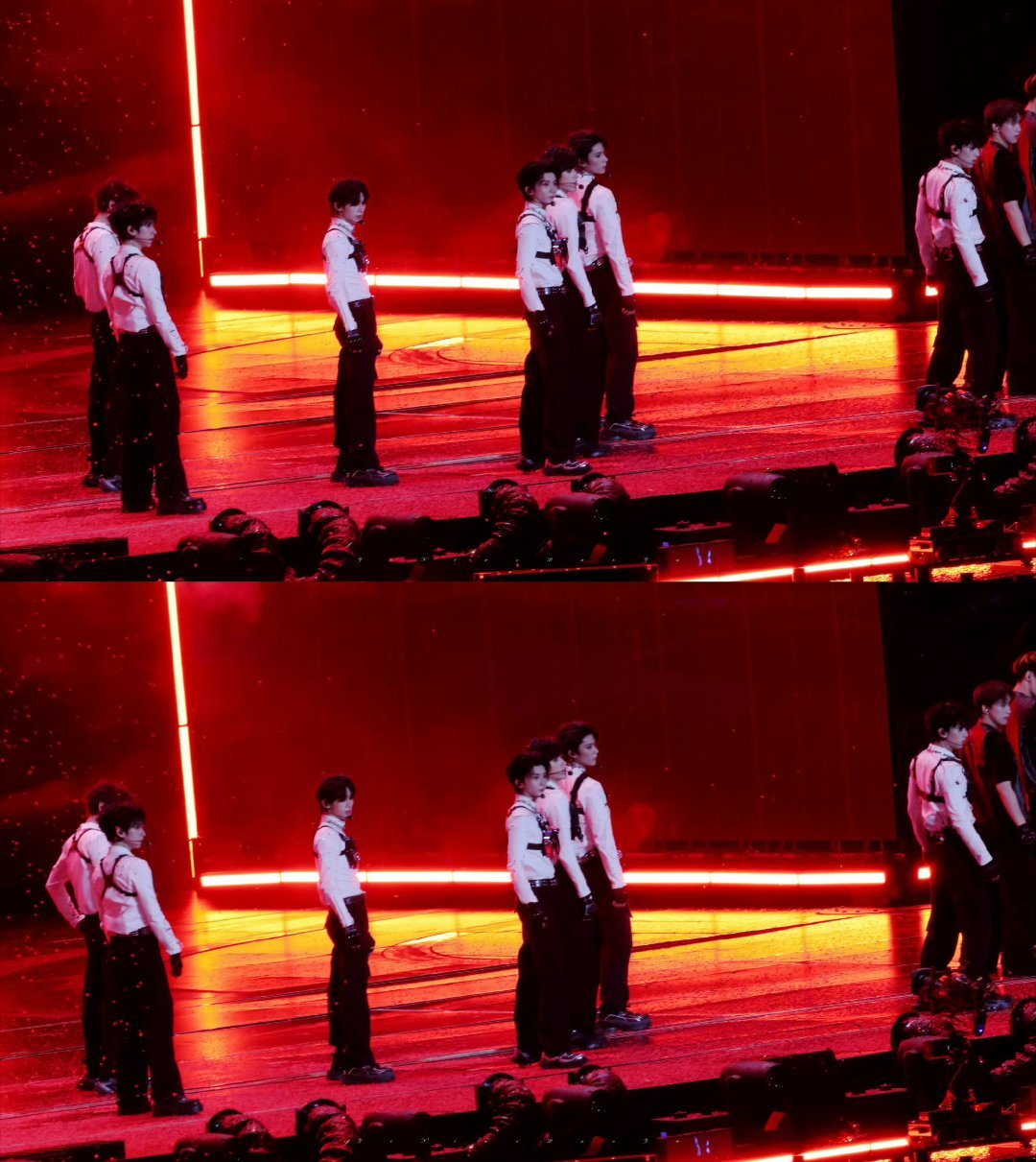 时代少年团 时代少年团男儿歌火焰舞台 时代少年团 破局向新  玫瑰赠予你 心动随