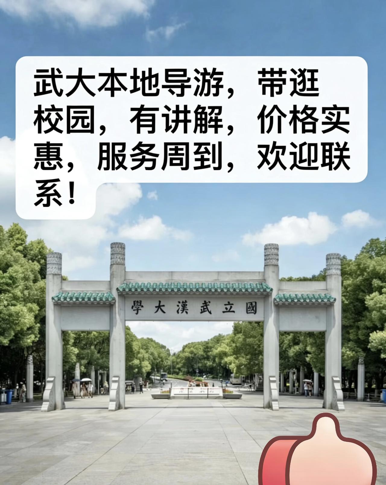 武大旅游导游团队，全程讲解+开车陪玩，有