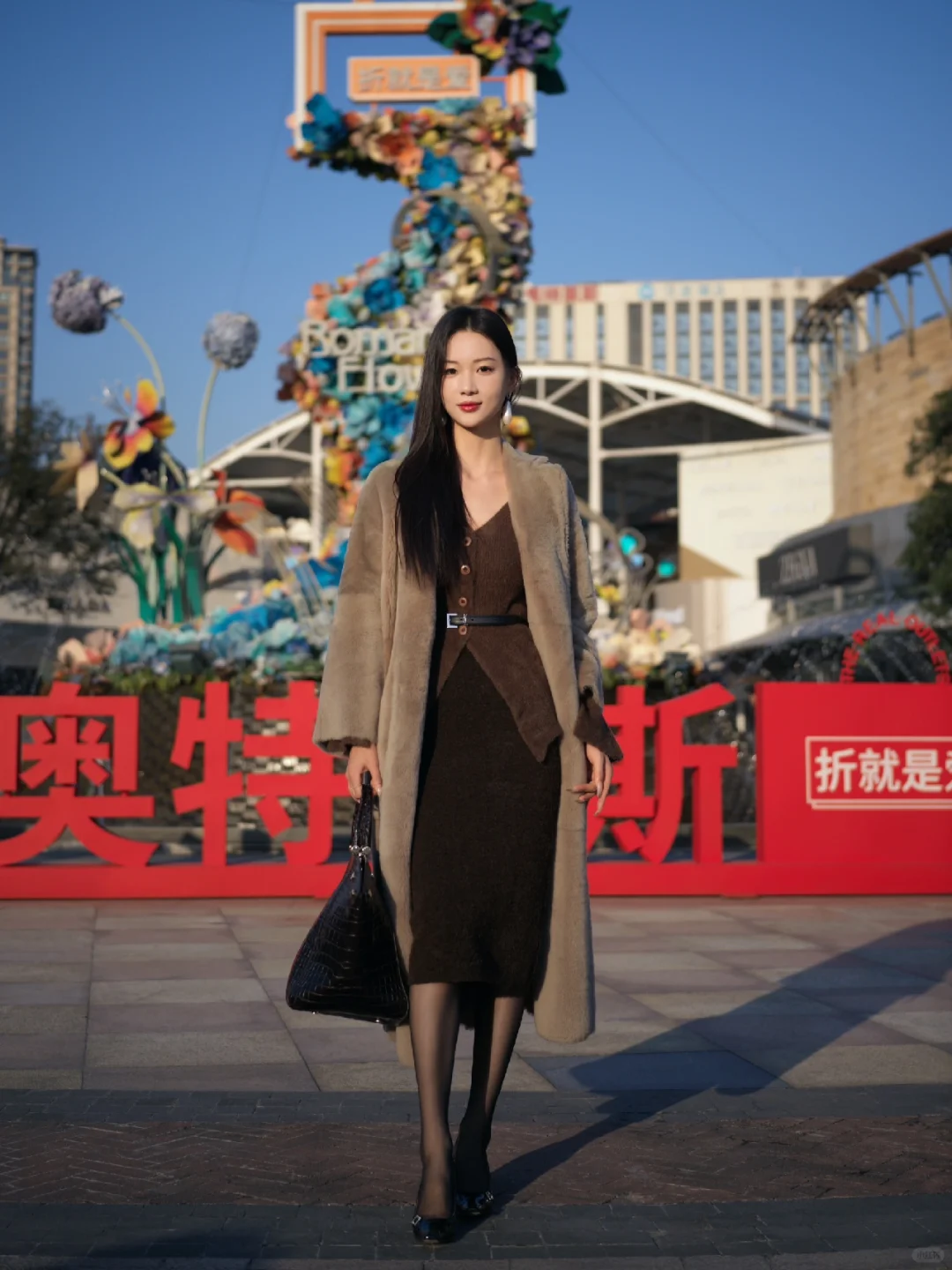 下沙奥莱12月20日街拍合辑