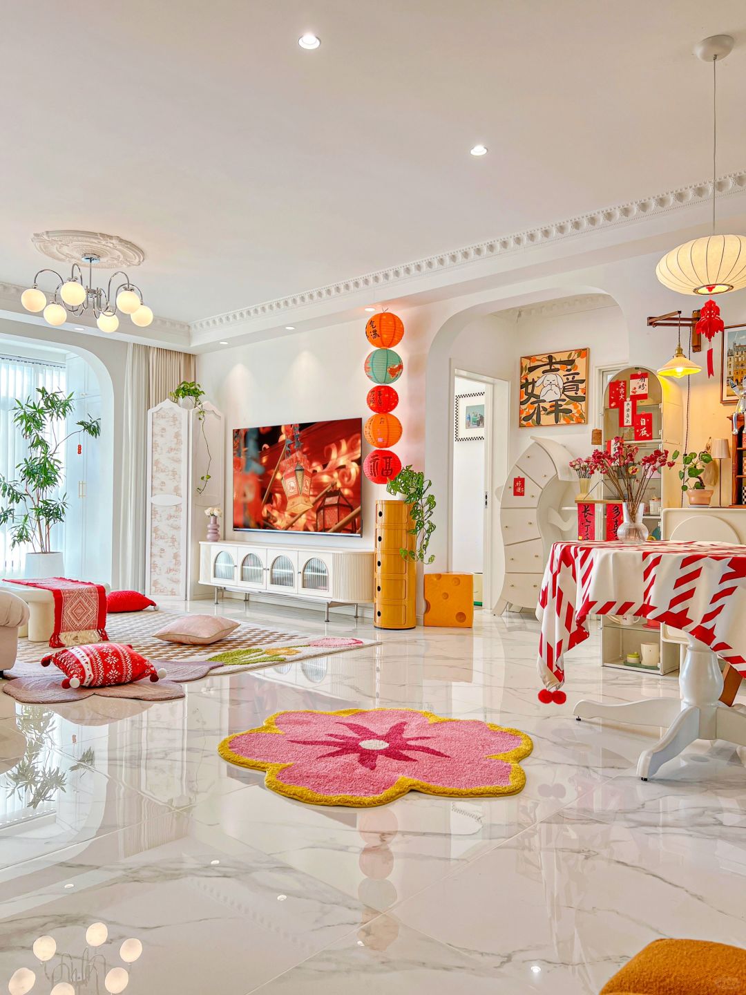 三口之家🏠28岁我装修出18岁的Dream house！