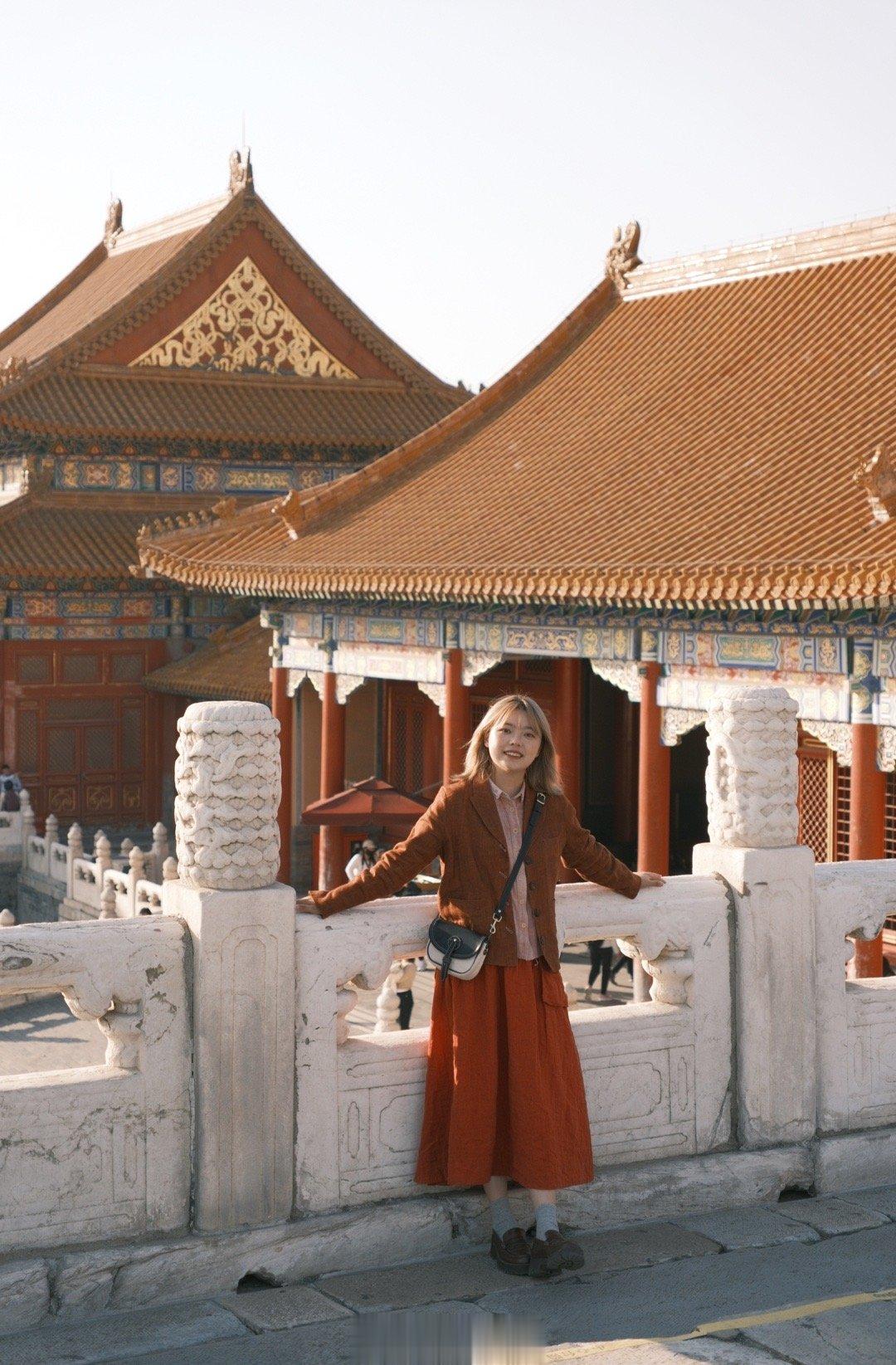 太爱北京的秋天了！🍁明年还来！🧡#北京的秋天##北京旅拍#  ​​​