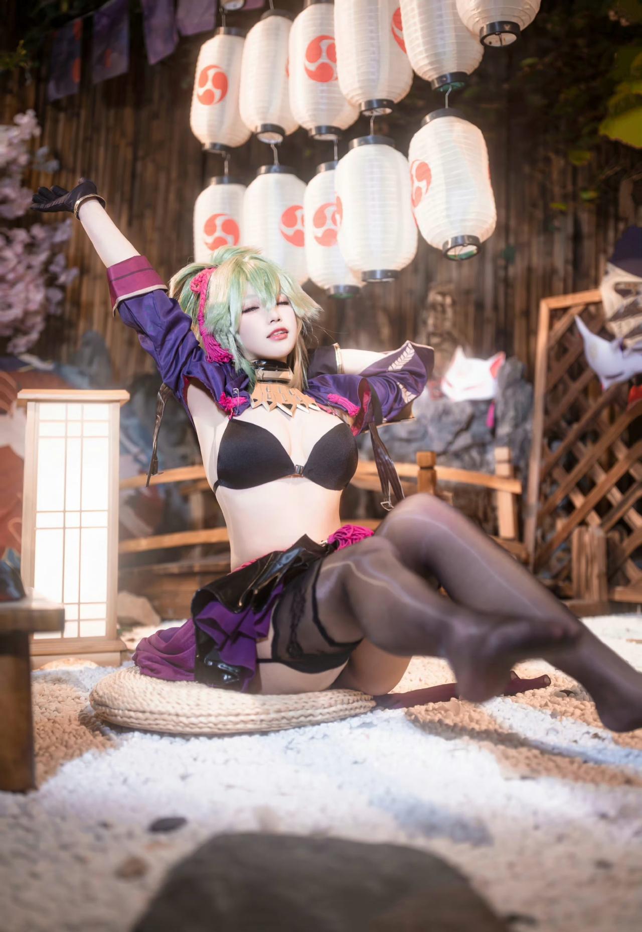 为难久岐忍的coser了。（coser：齐齐娜娜子）
