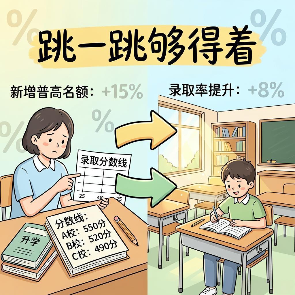 普高名额突然变多！中考家长别瞎冲，选对才是真捡漏

最近湖南益阳的中考家长群直接