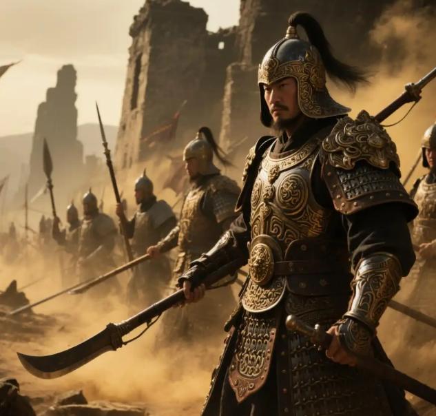 嘉靖年间，戚家军与倭寇激战，一名倭贼头目企图和戚家军单挑，戚继光当场脱下自己穿的