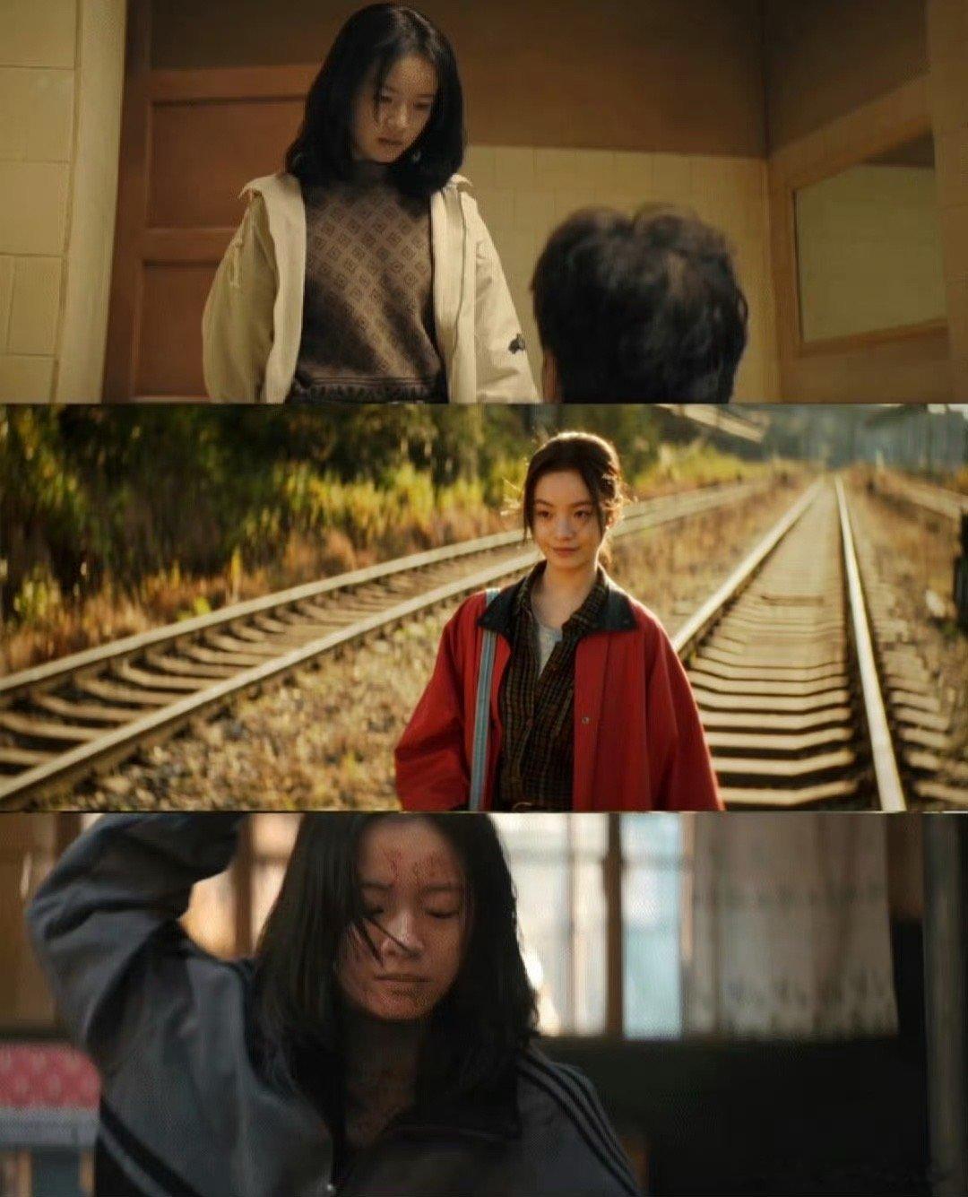 电视剧命悬一生漫长的季节一刀捅穿山海情李庚希的眼神杀绝了，从邻家妹到女杀手的切换