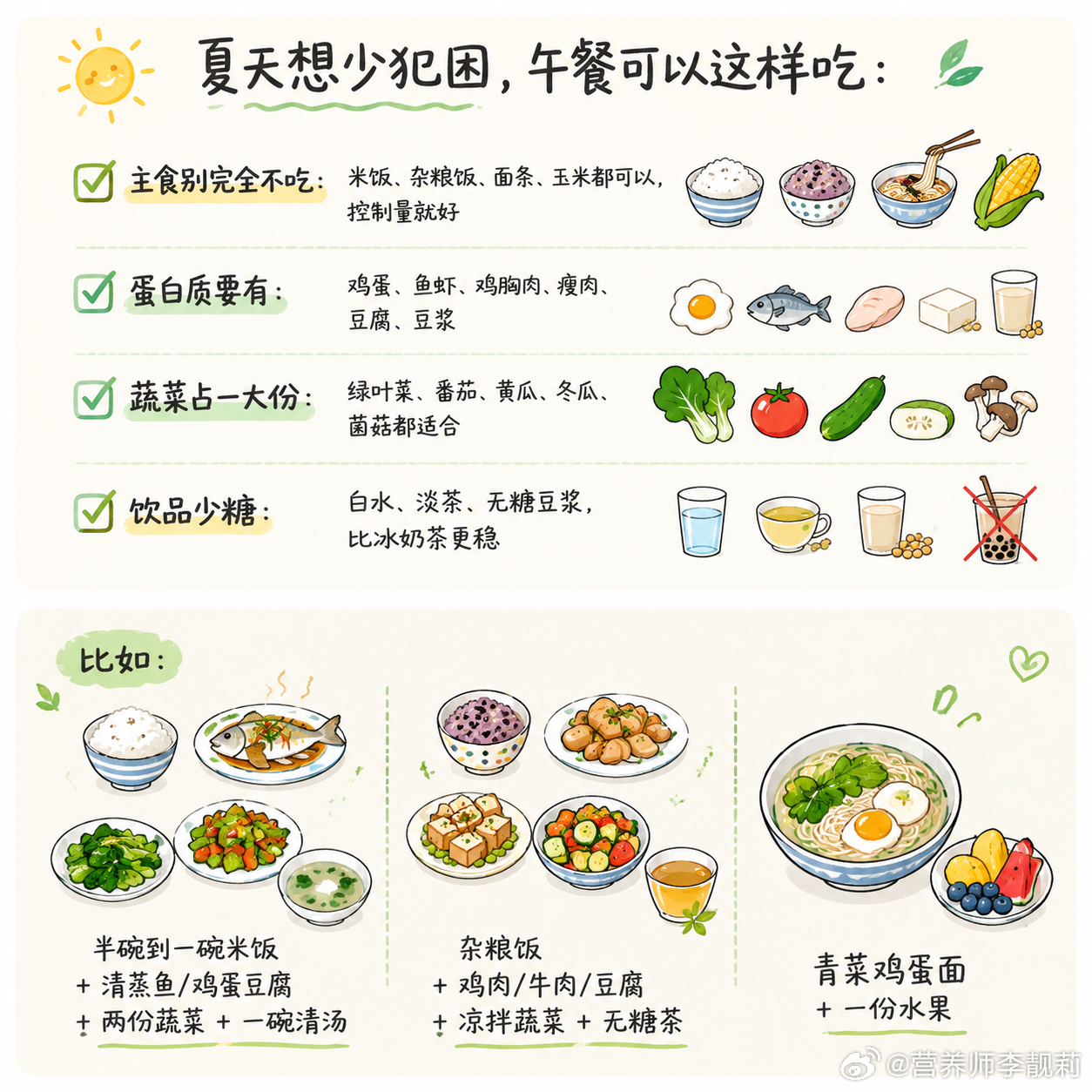为什么天气热容易犯困微博睡眠月好梦安睡局 天气一热，很多人会出现一种“没干什么也