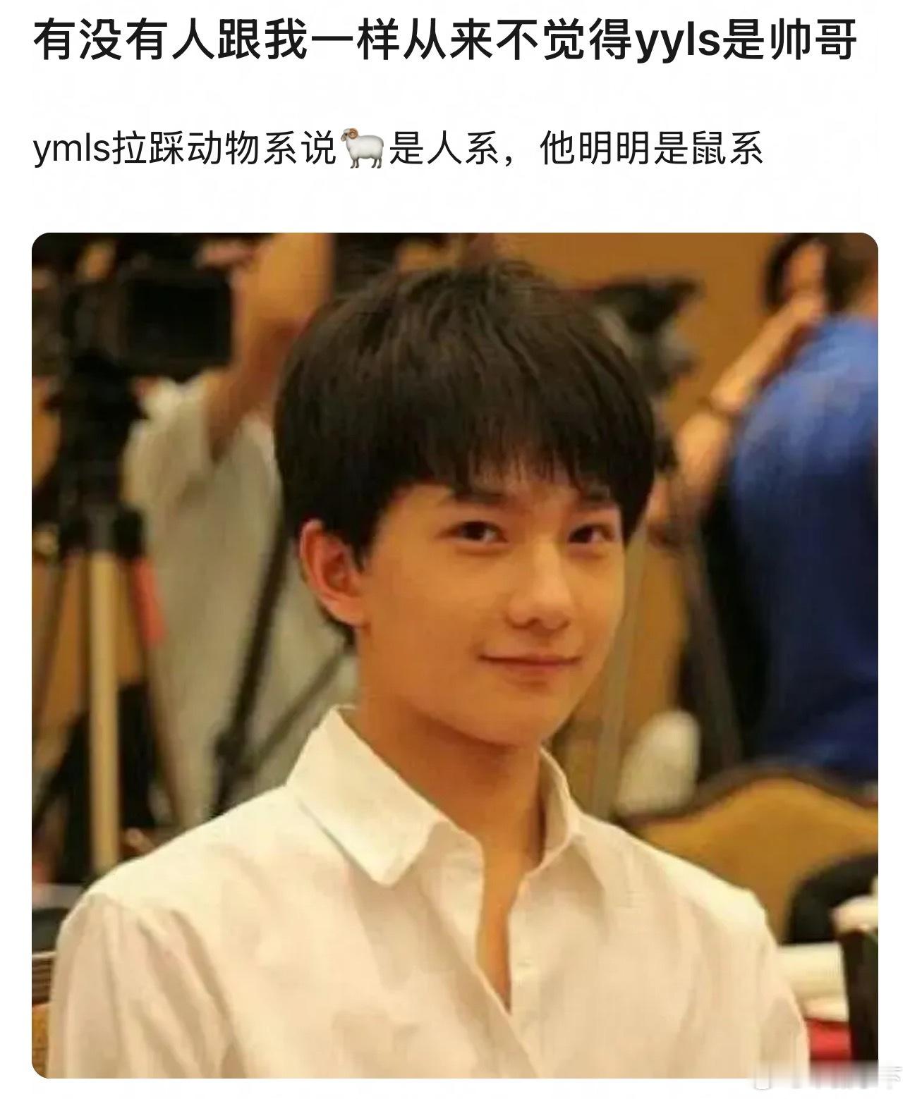 咩咩老师是一款我的理智告诉我他是帅哥，但我的感觉告诉我他很多时候不帅的那种艺人，