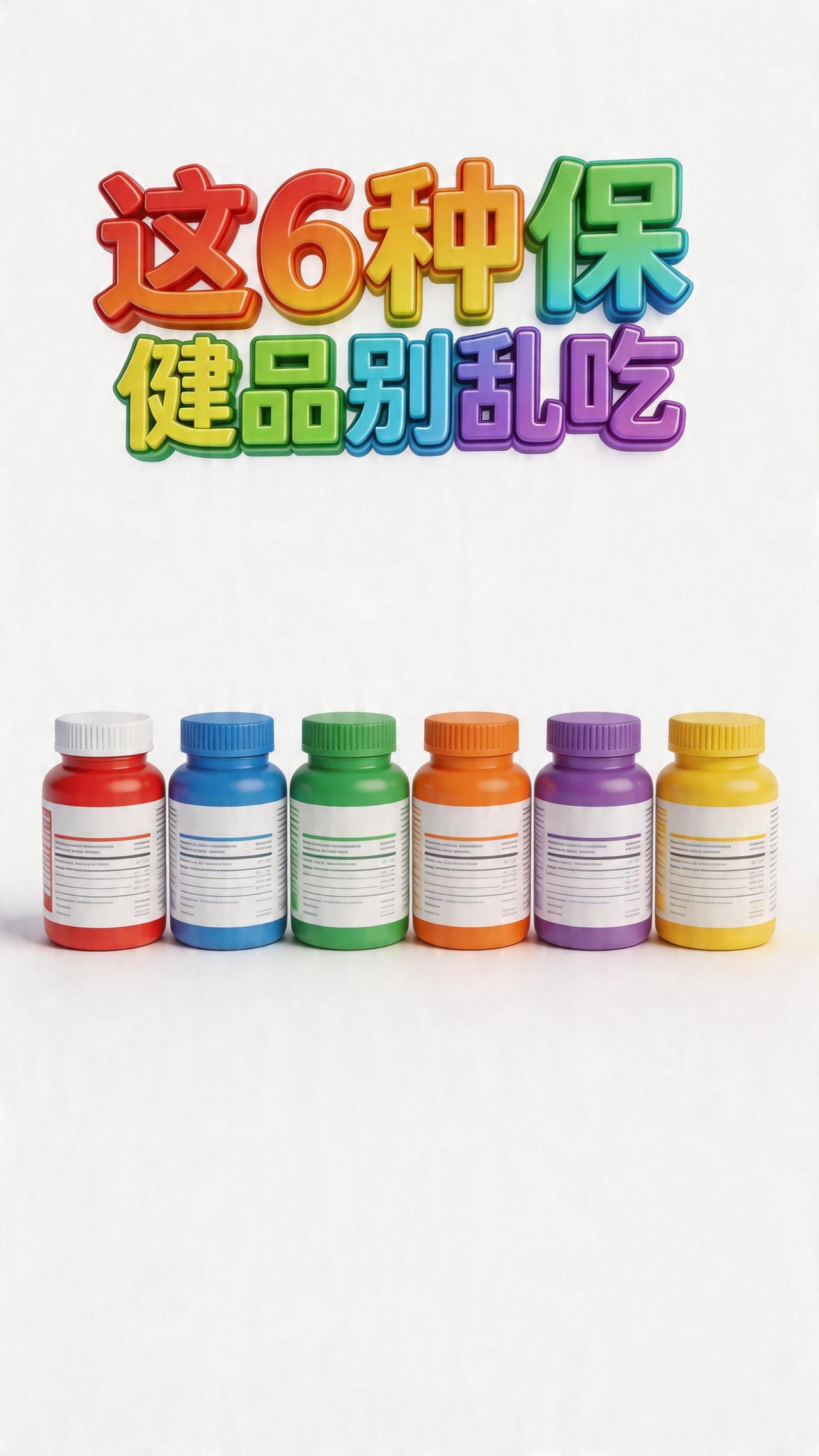 停手！这6种爆火保健品，你以为在养生，其实在“投毒”？
保健品真的不是糖豆。
很