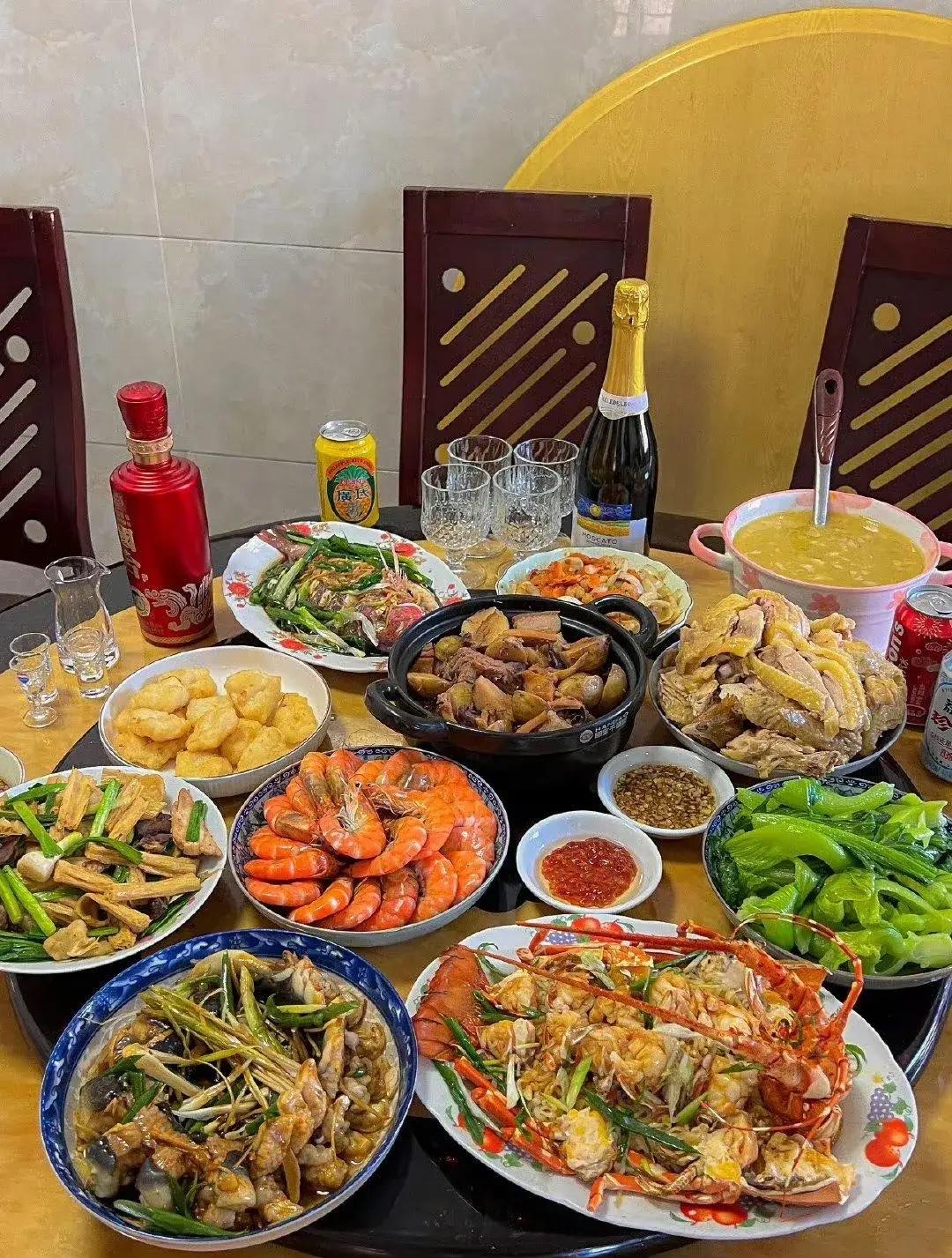 在浙江农村这顿菜，属于什么条件的家庭