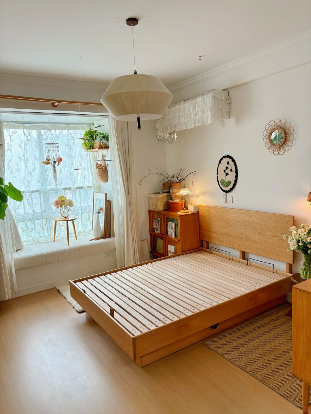 42㎡小户型🏠  选对储物床🛏️  可以收纳翻倍