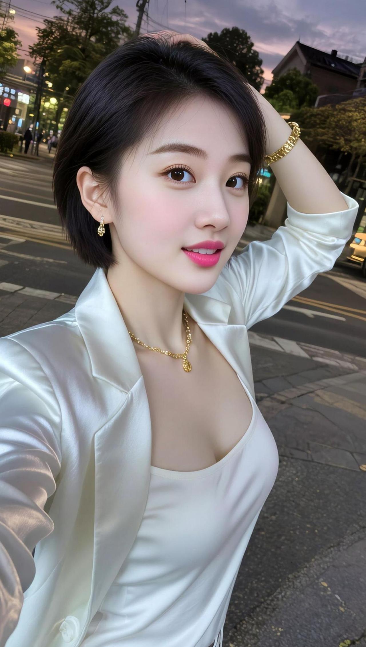 AI白皙自拍 抖音ai创作 美出高级感 是不是真的