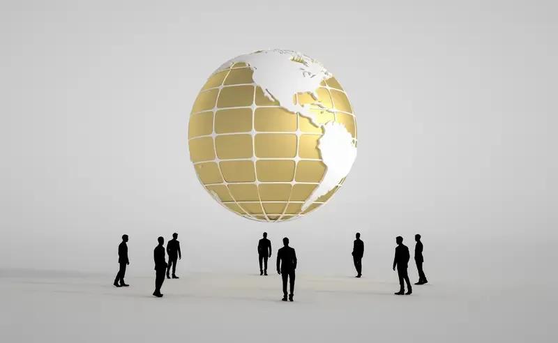 未来的商务、数字化推广的、全新概念、每个企业、必须、遵守数字技术的、模拟高效率、