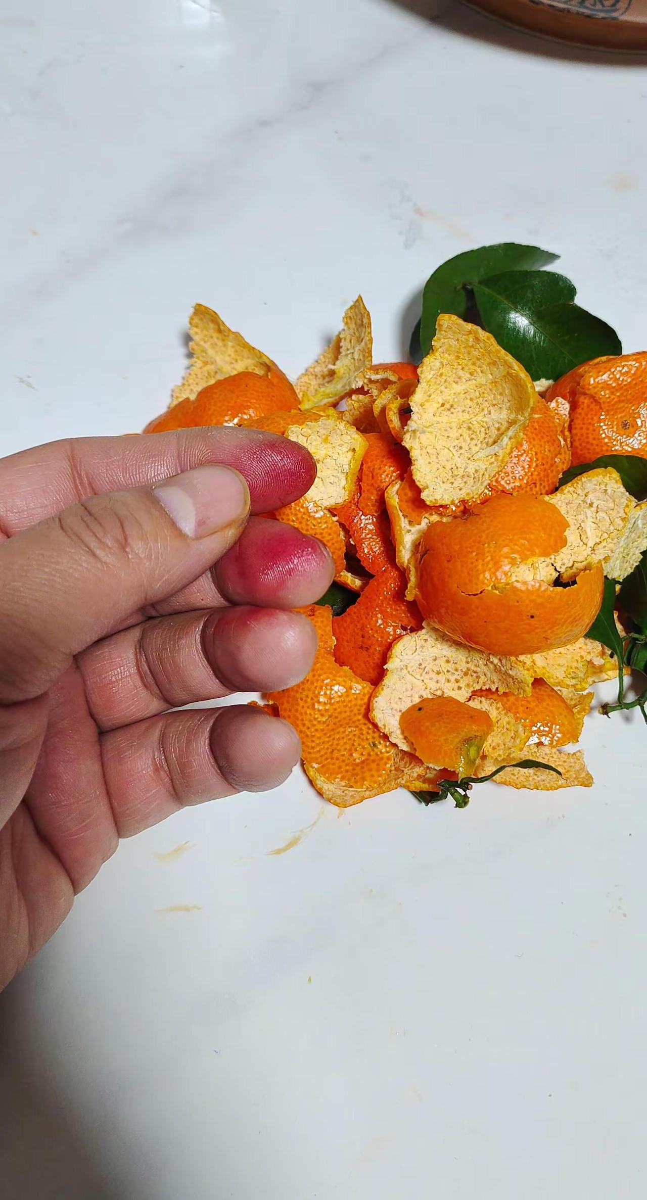 头一次遇到这样的砂糖橘