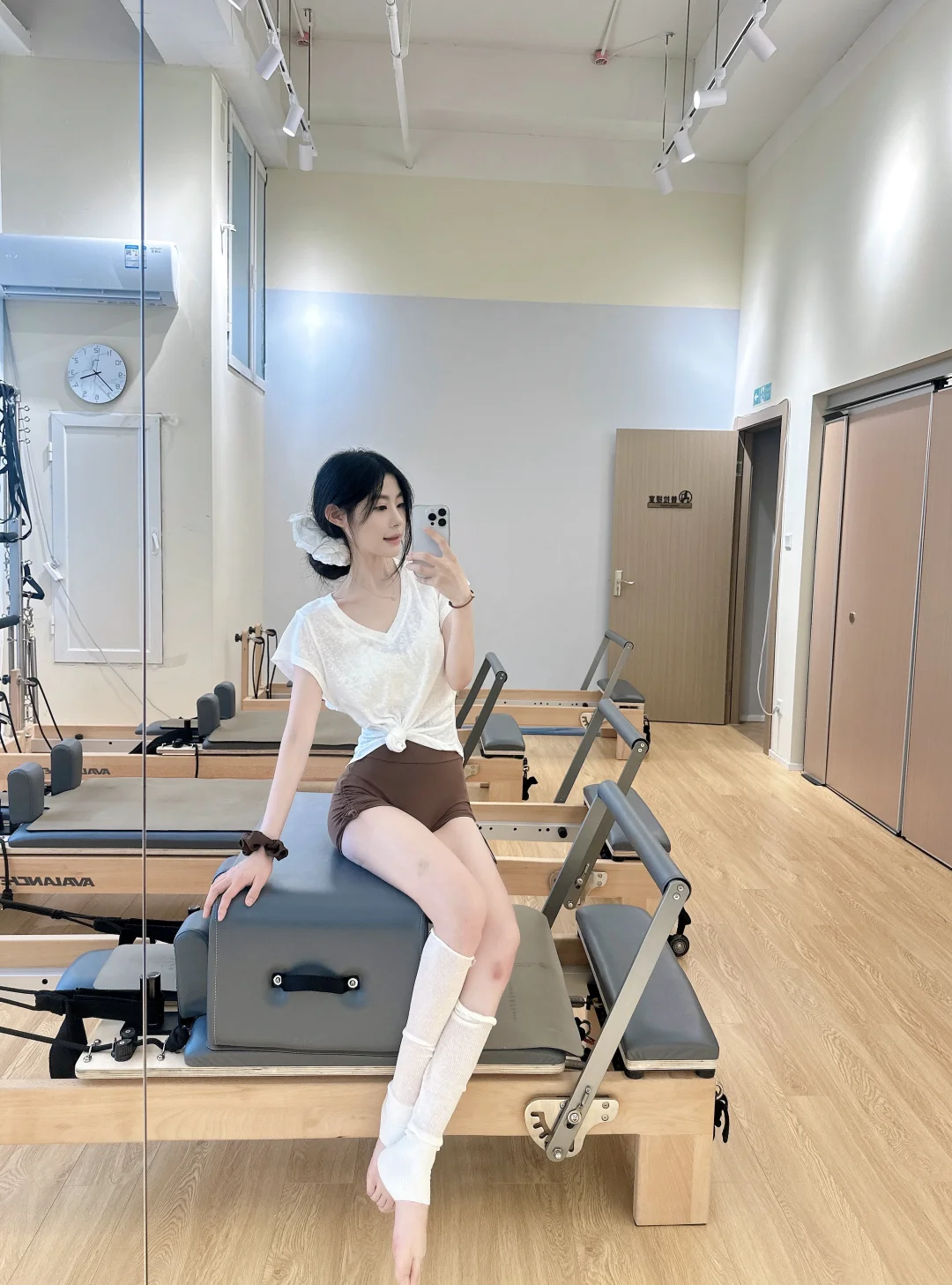 🧸Pilates ootd